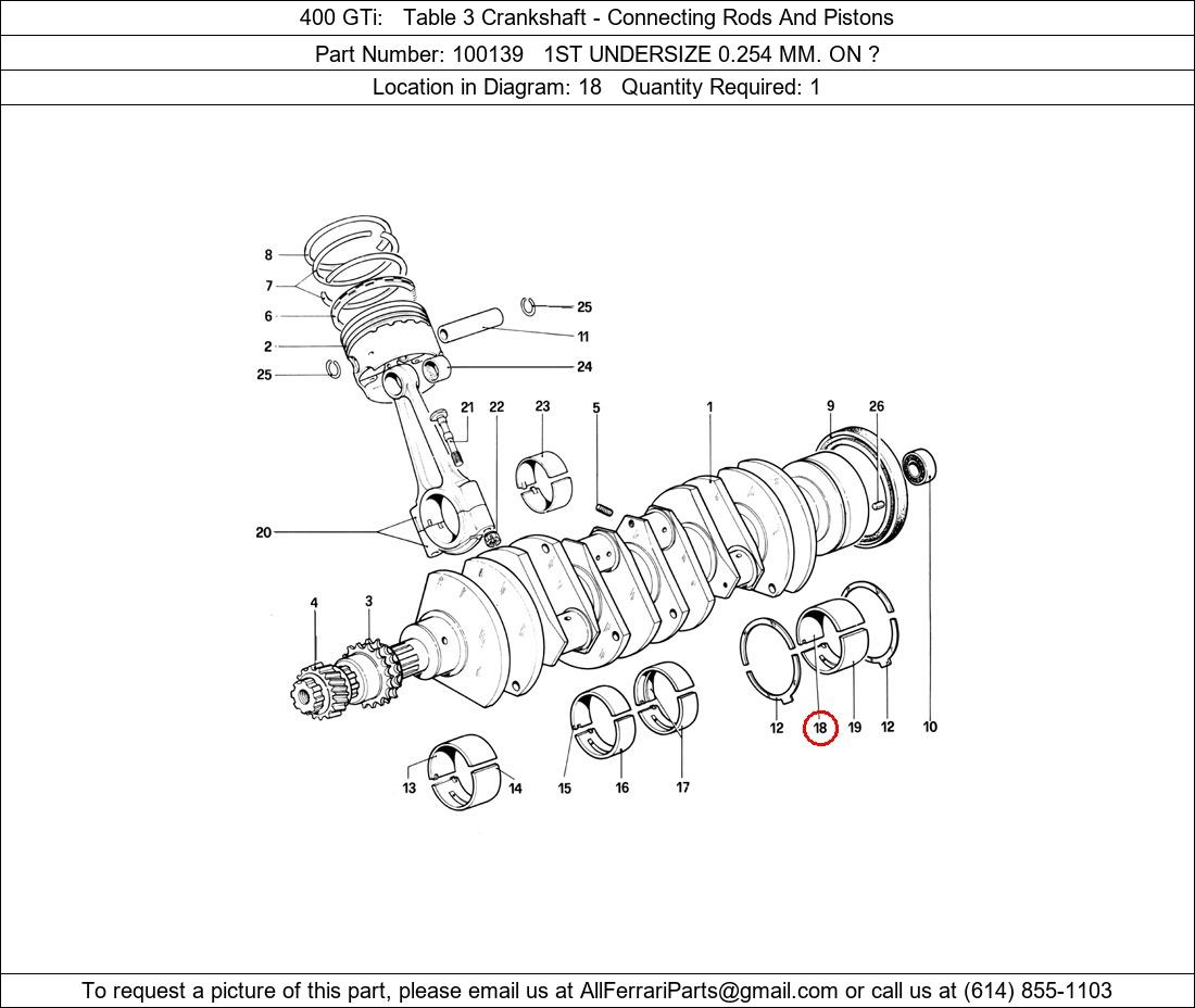 Ferrari Part 100139