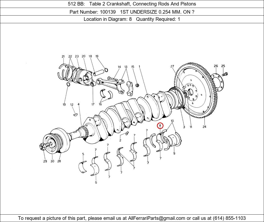 Ferrari Part 100139