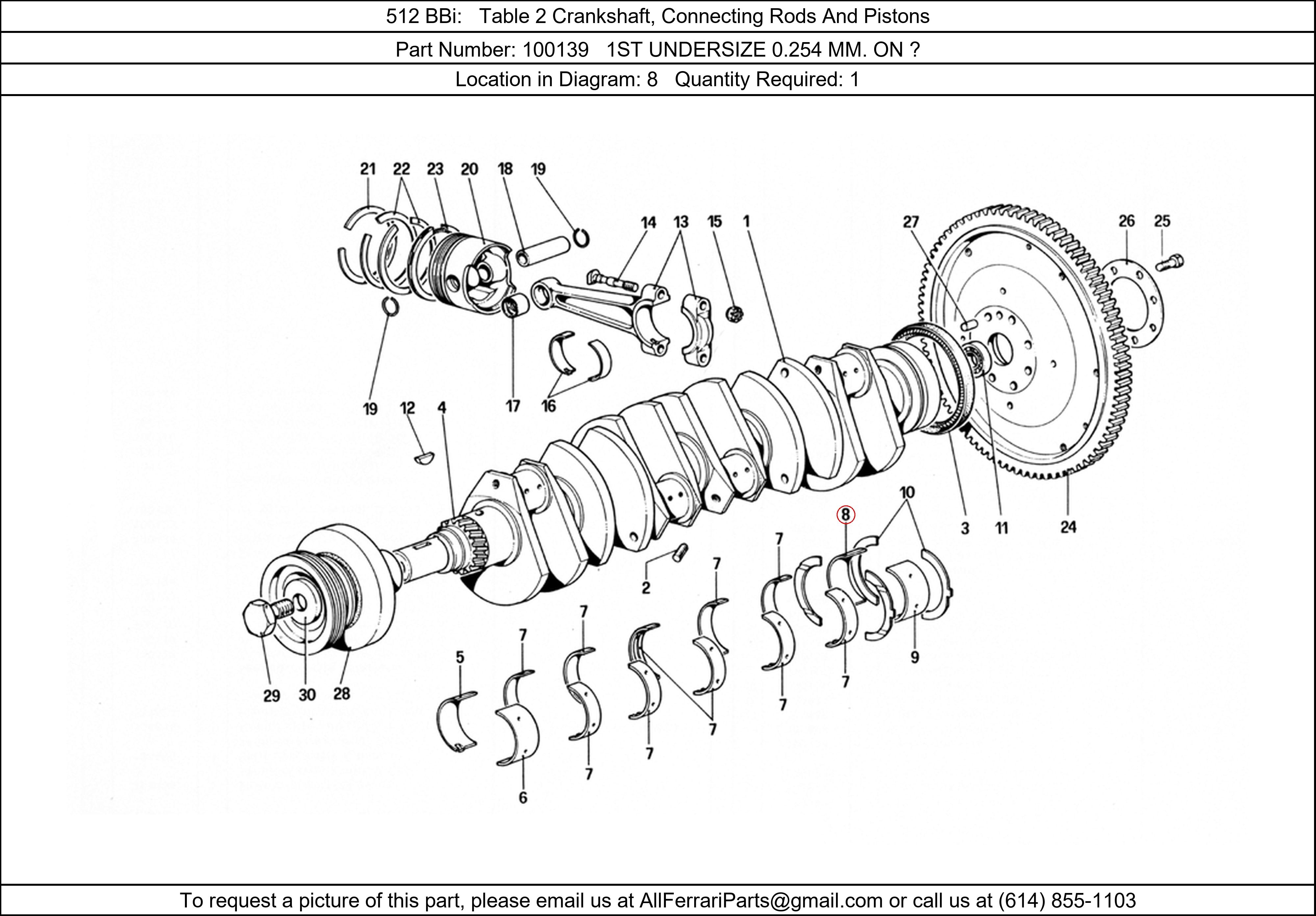 Ferrari Part 100139