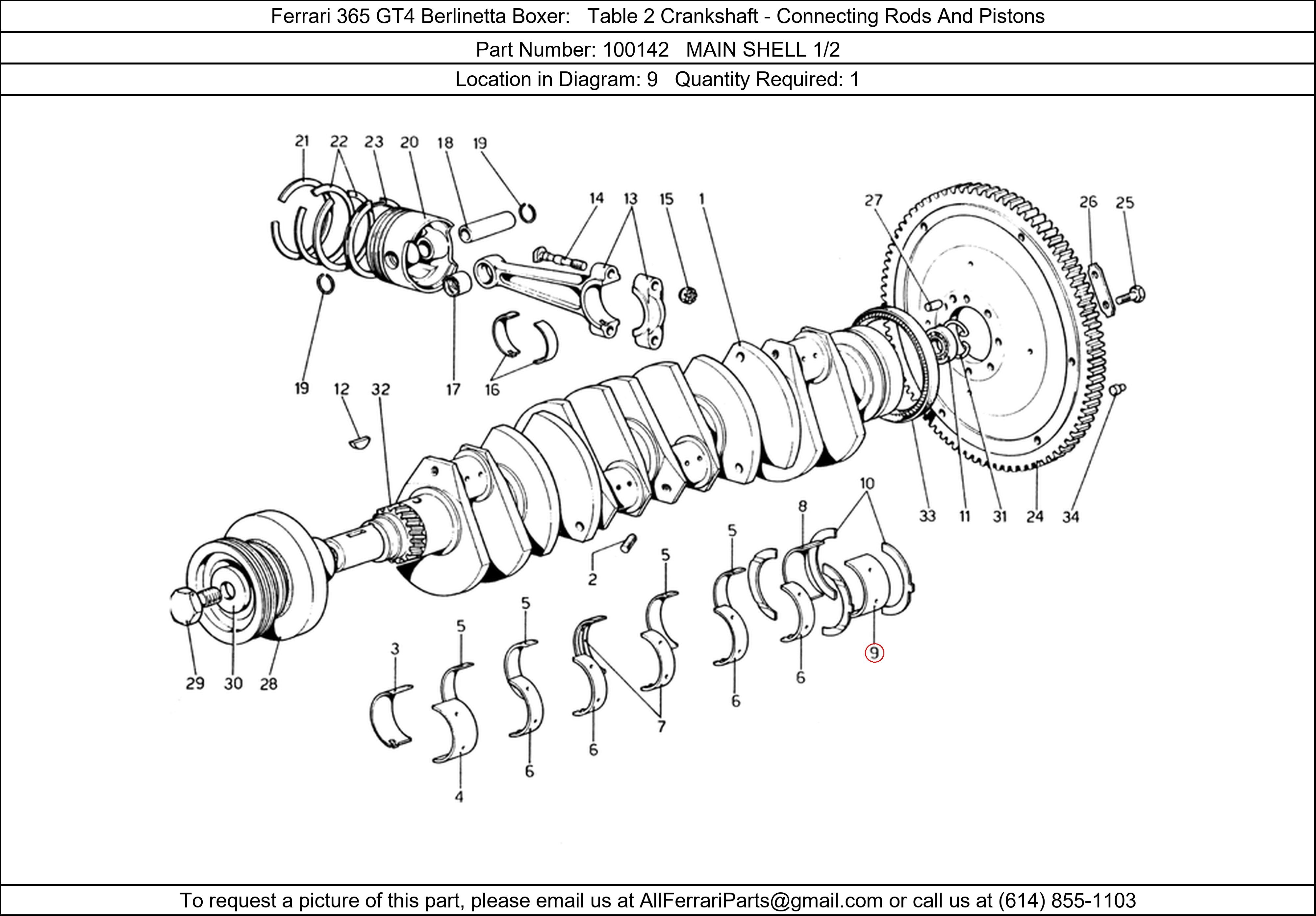 Ferrari Part 100142