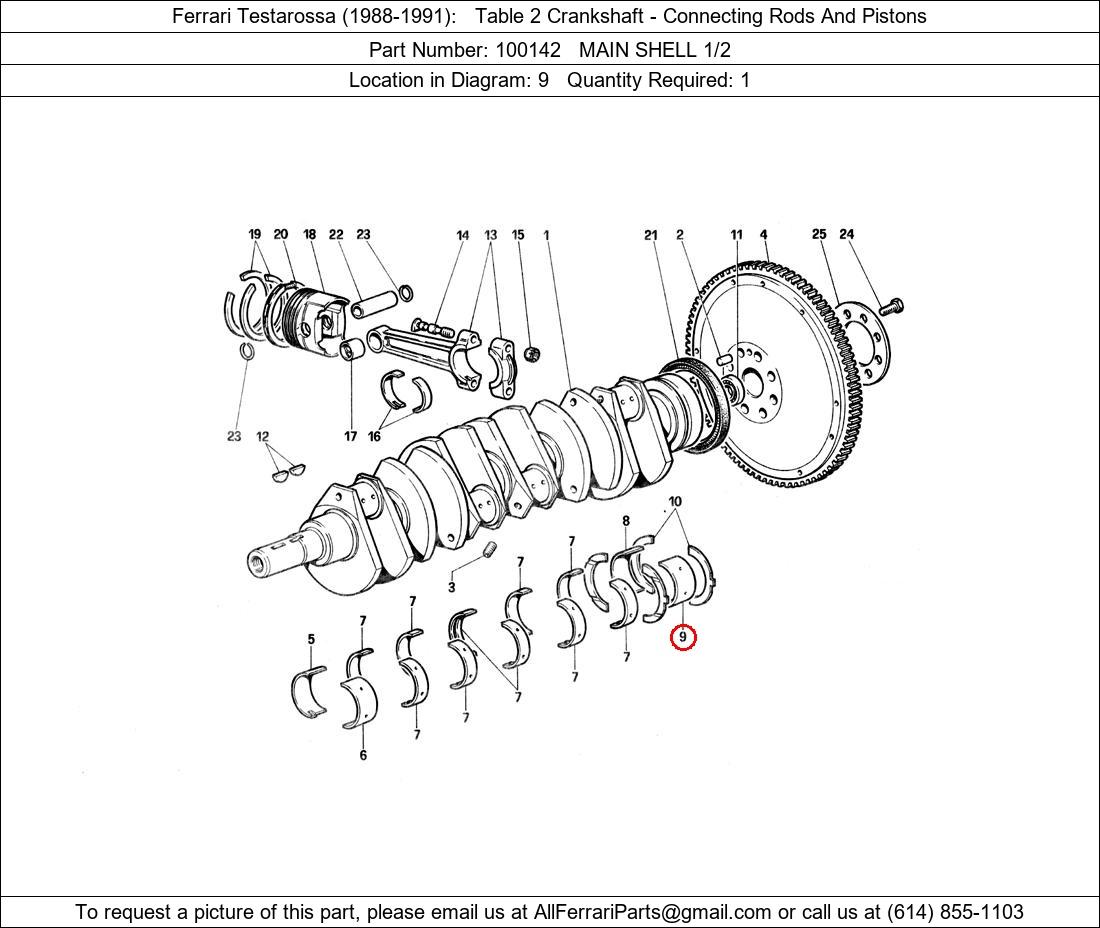 Ferrari Part 100142