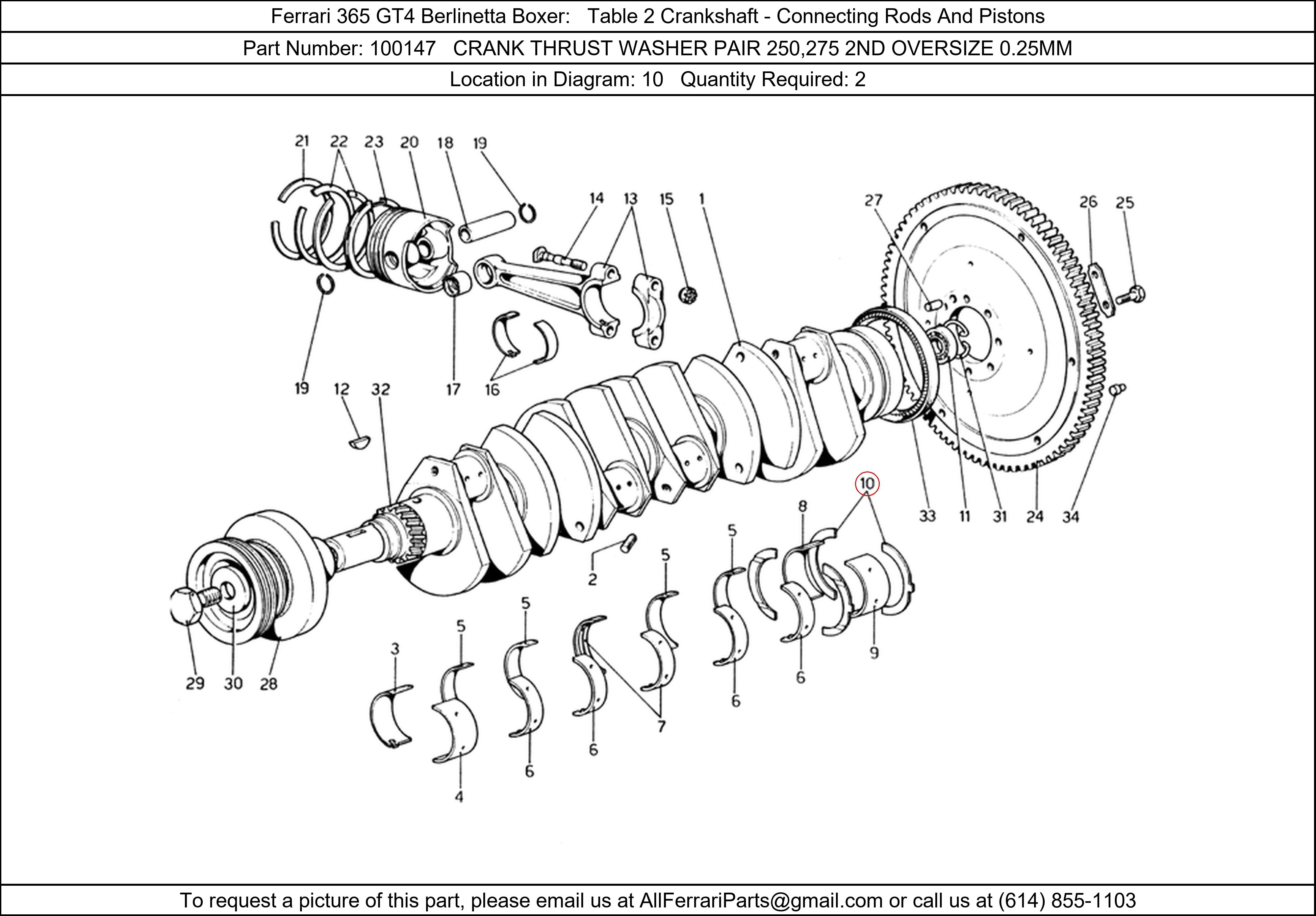 Ferrari Part 100147