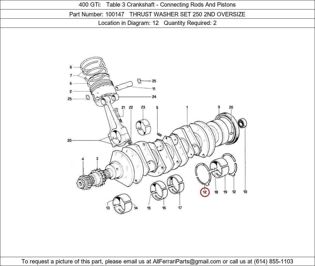 Ferrari Part 100147