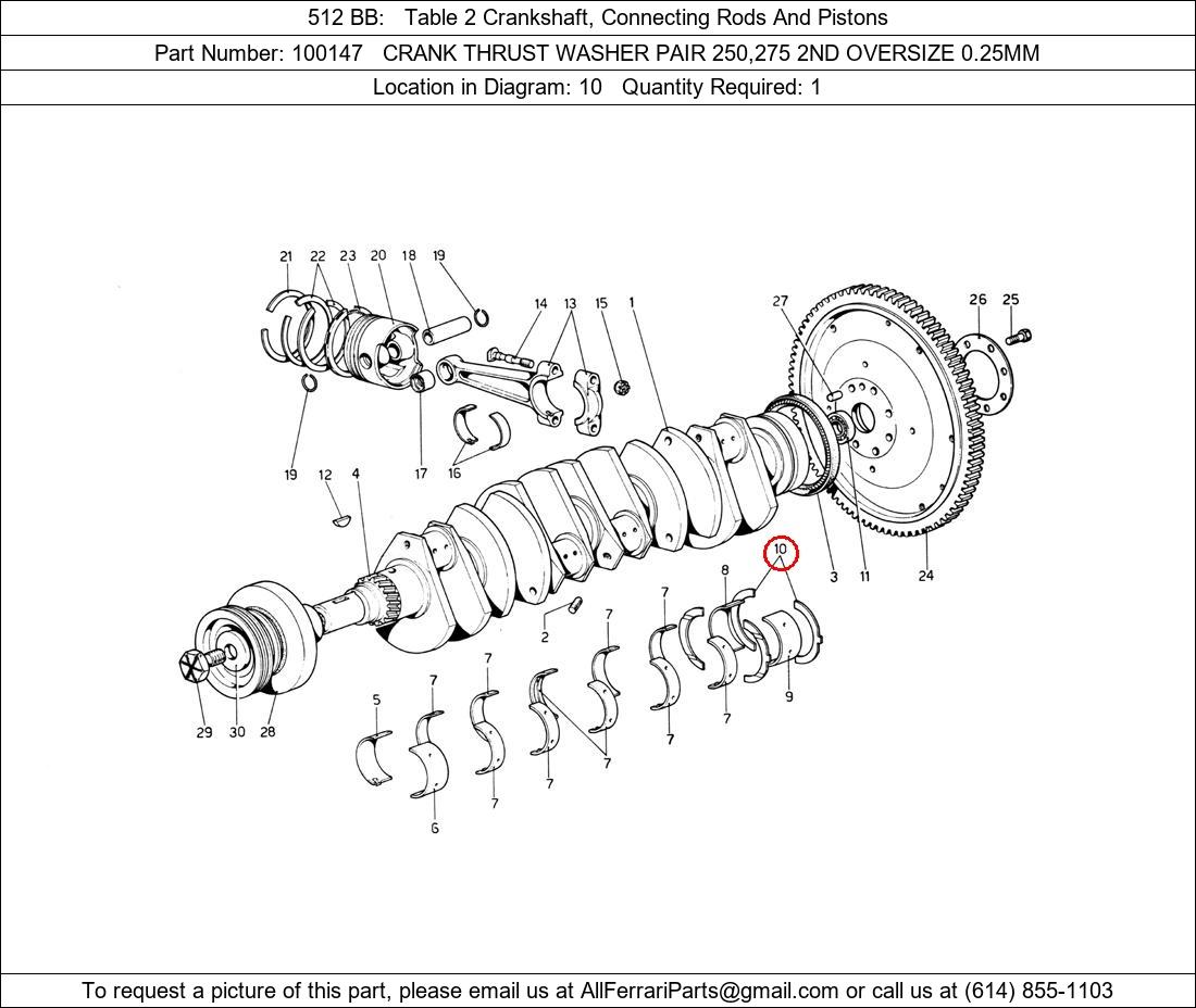 Ferrari Part 100147