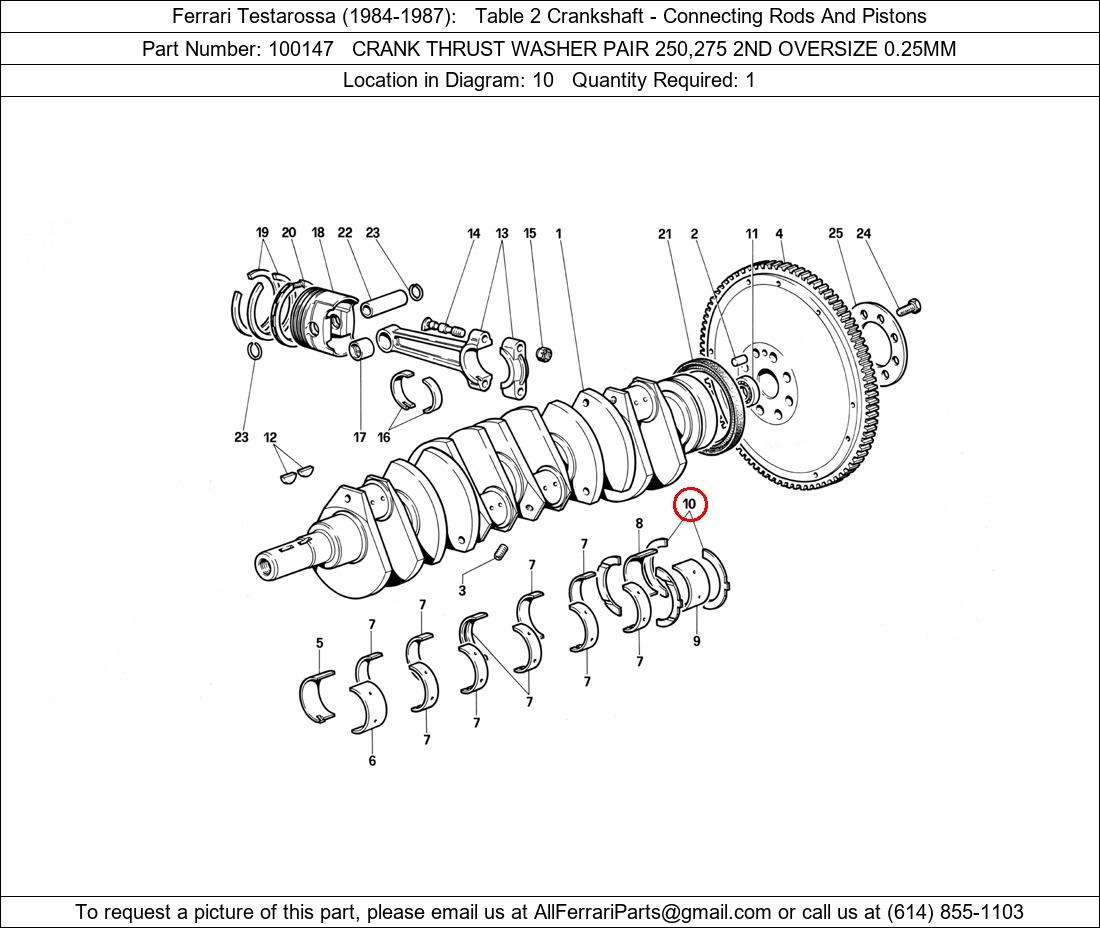 Ferrari Part 100147