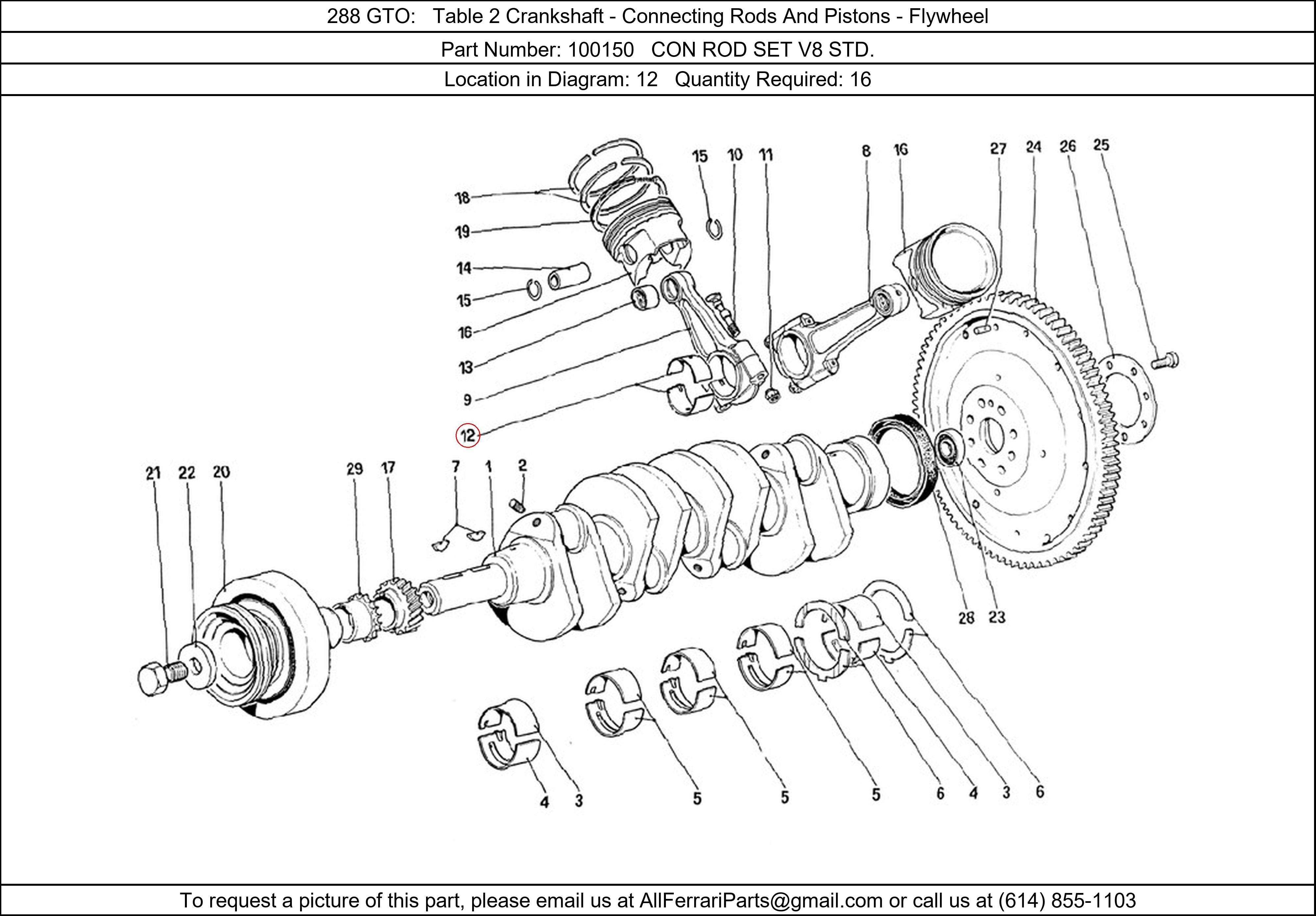 Ferrari Part 100150