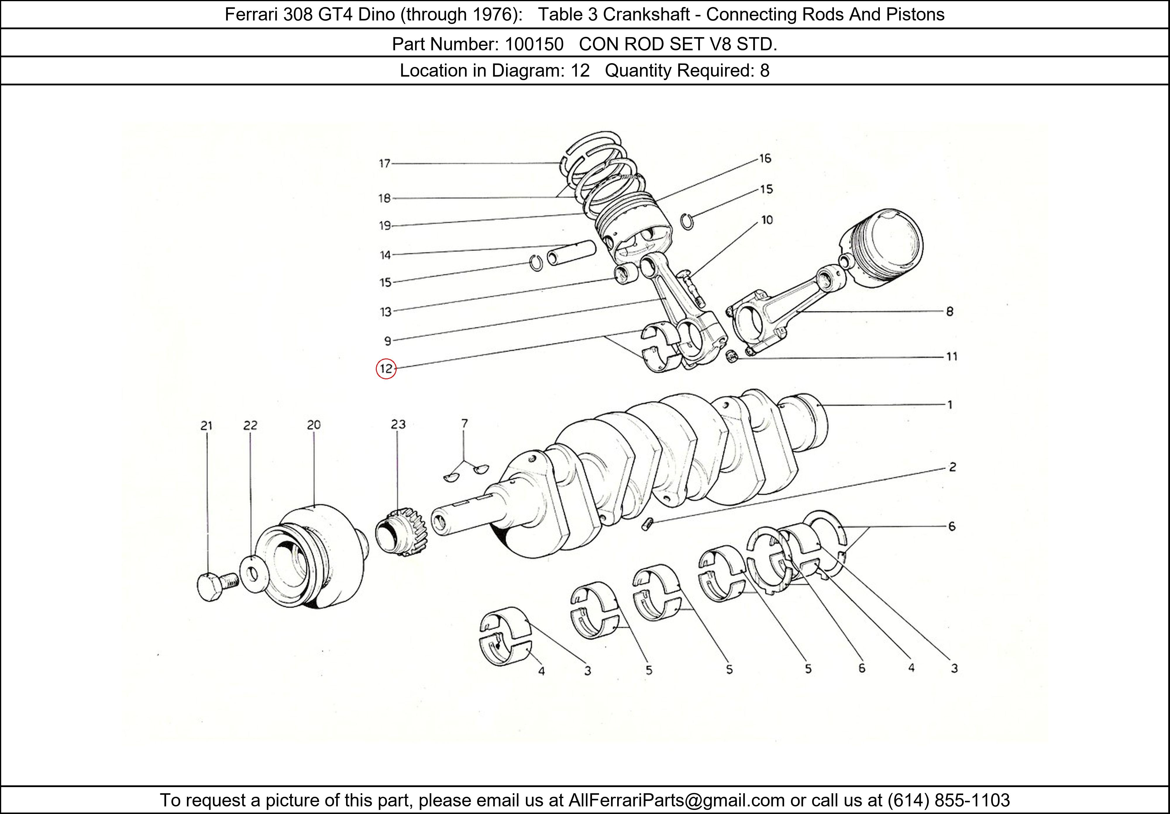 Ferrari Part 100150