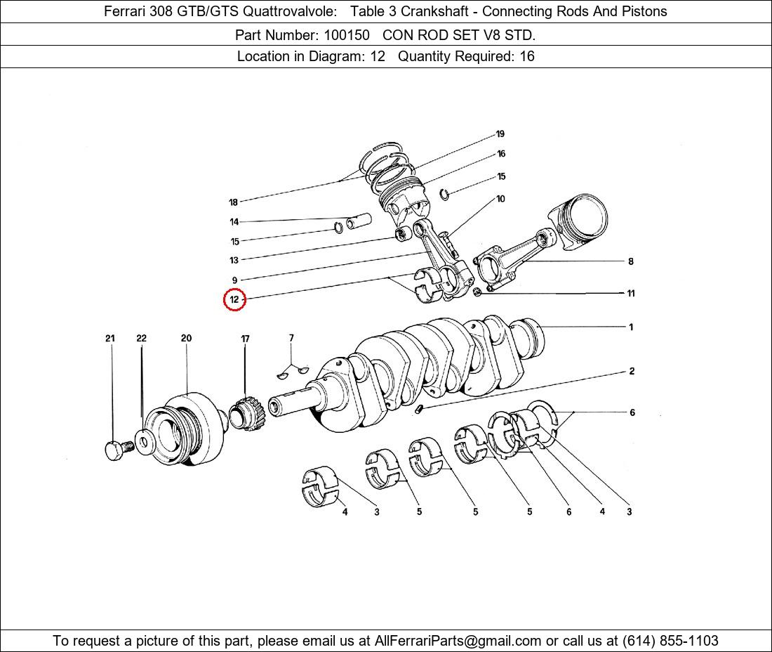 Ferrari Part 100150