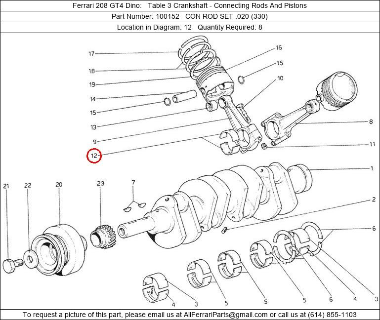 Ferrari Part 100152