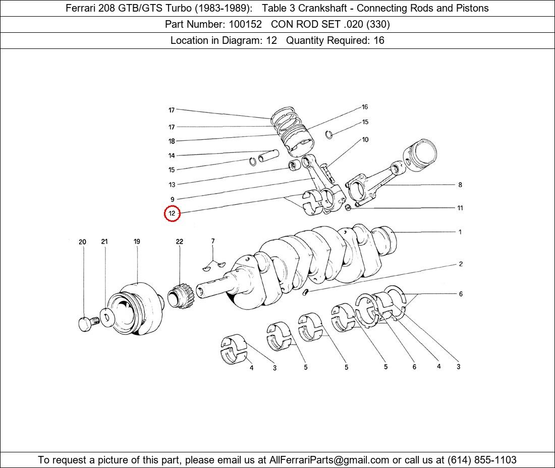 Ferrari Part 100152