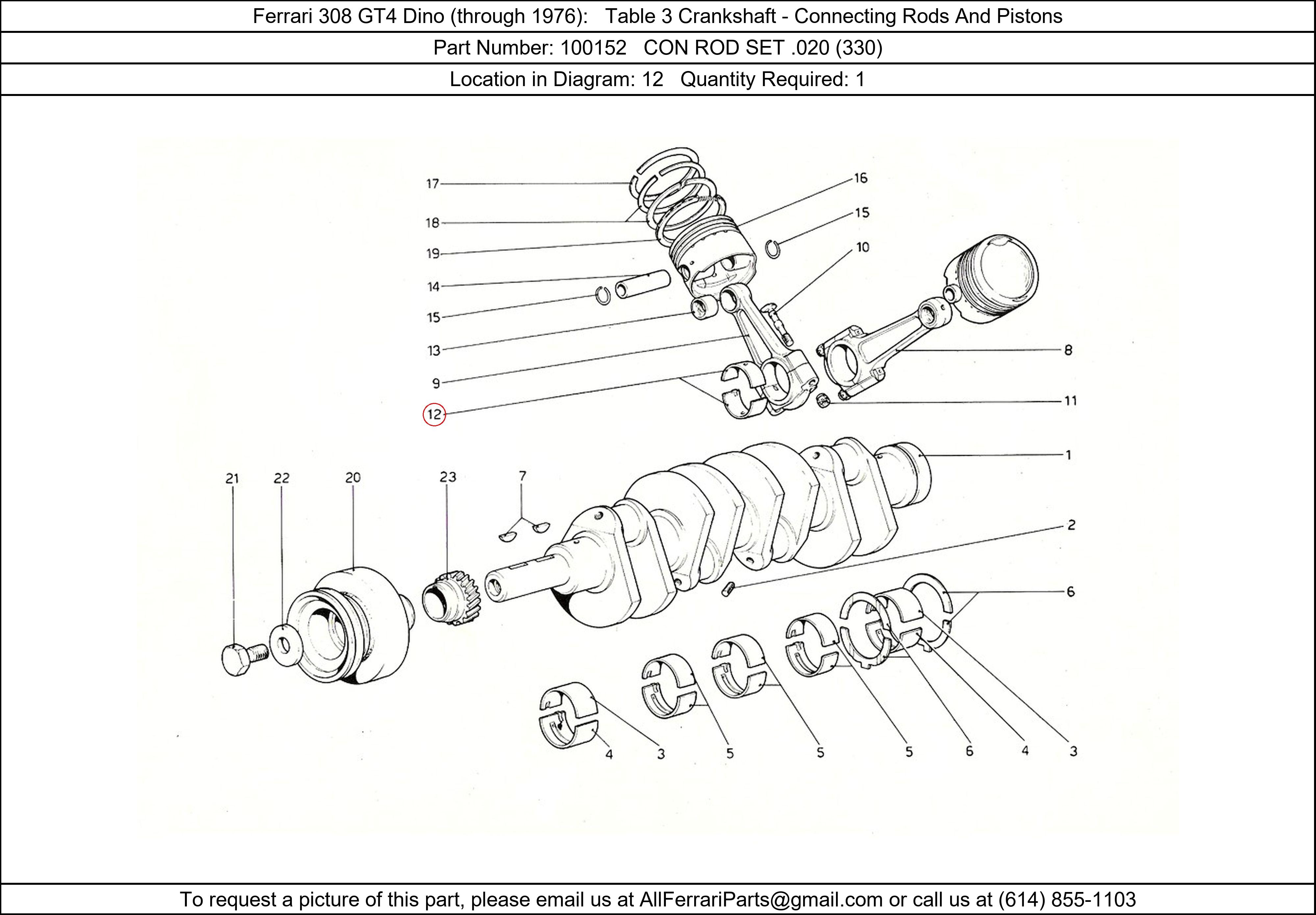 Ferrari Part 100152