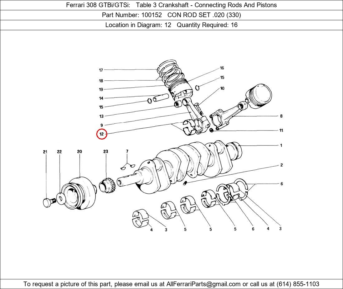 Ferrari Part 100152