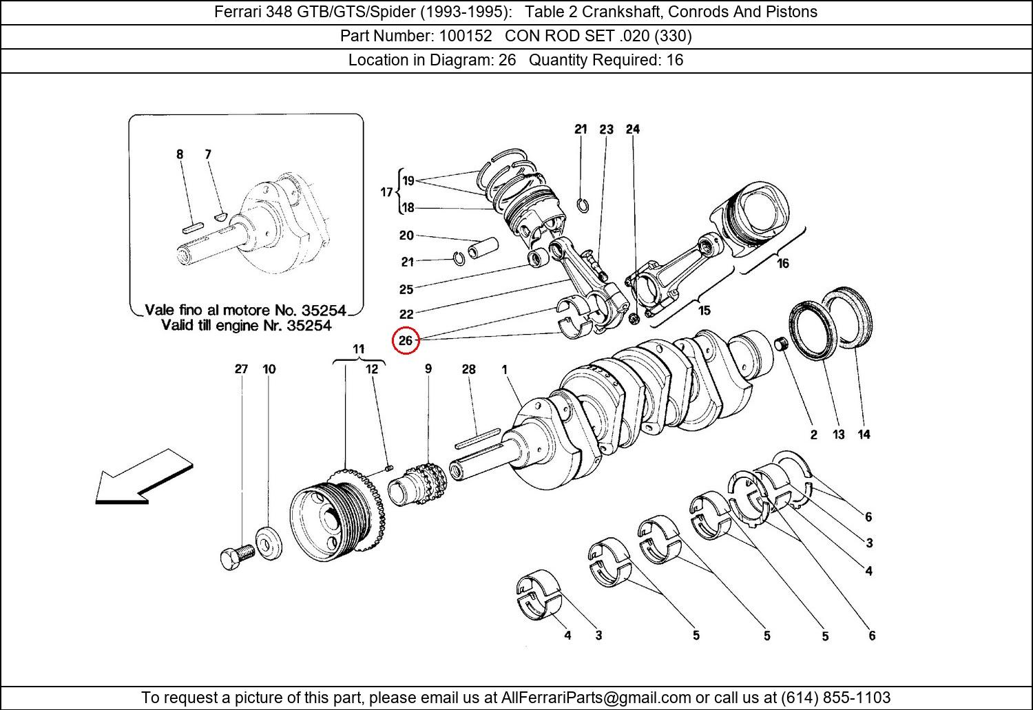 Ferrari Part 100152