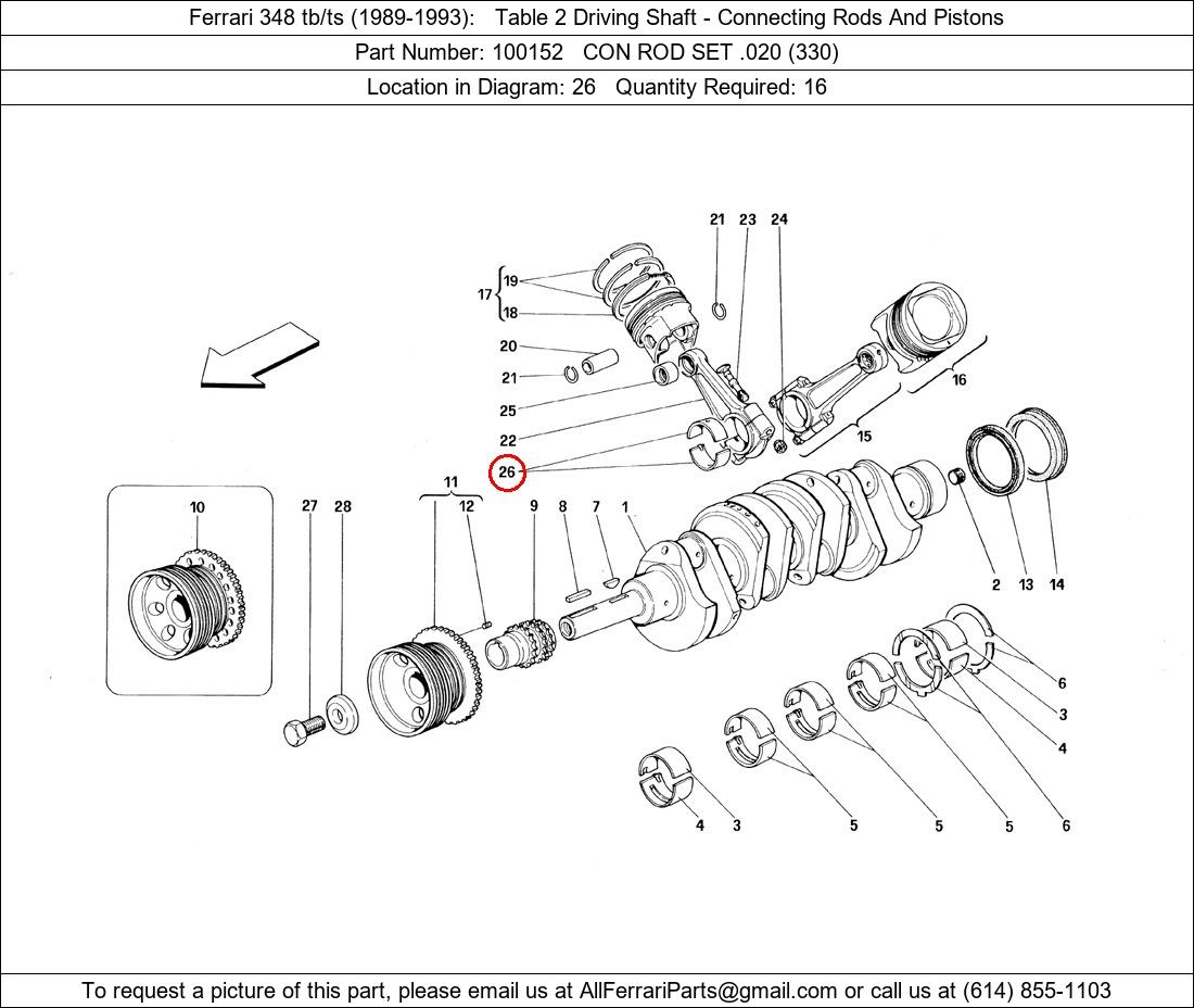 Ferrari Part 100152