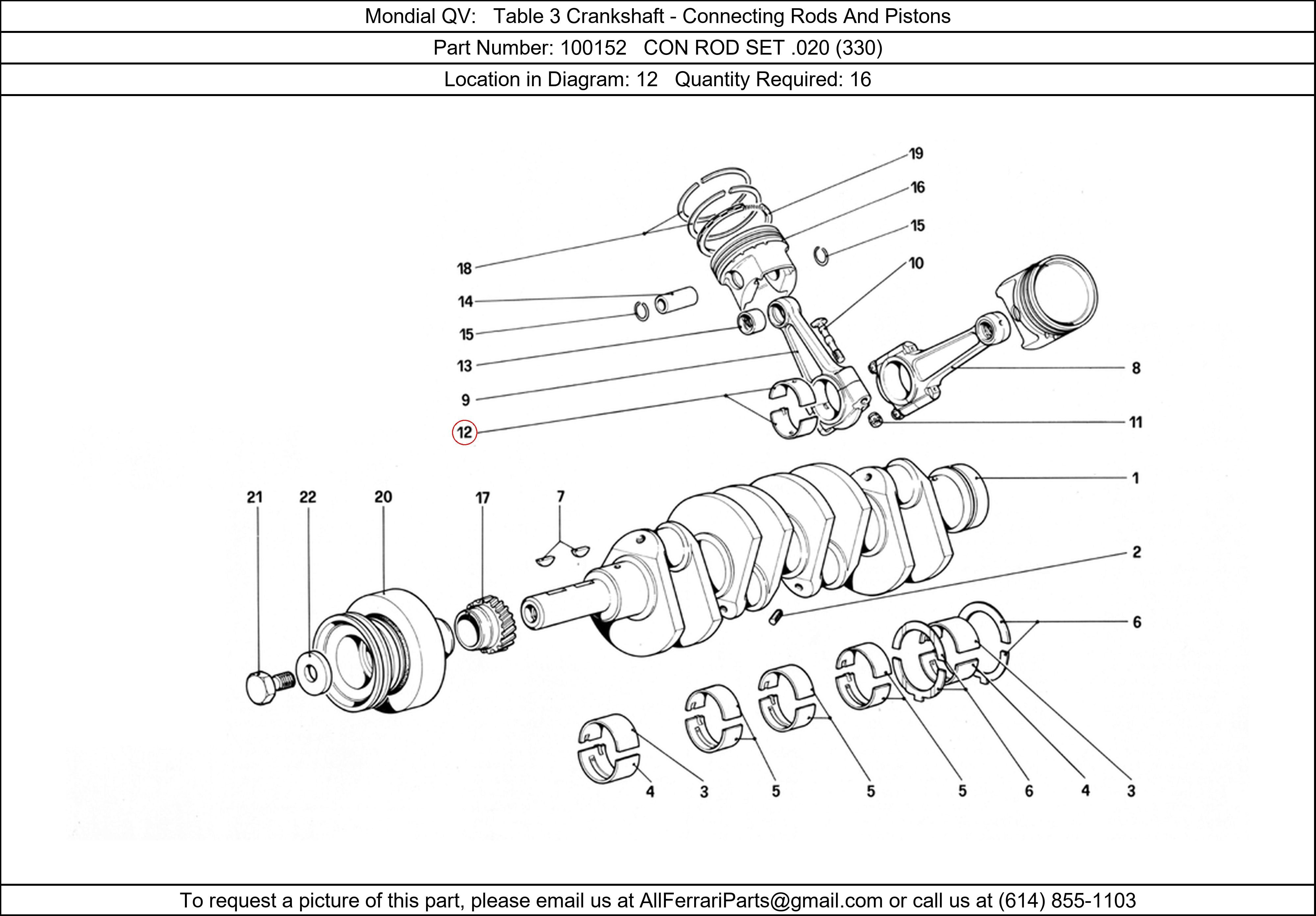 Ferrari Part 100152