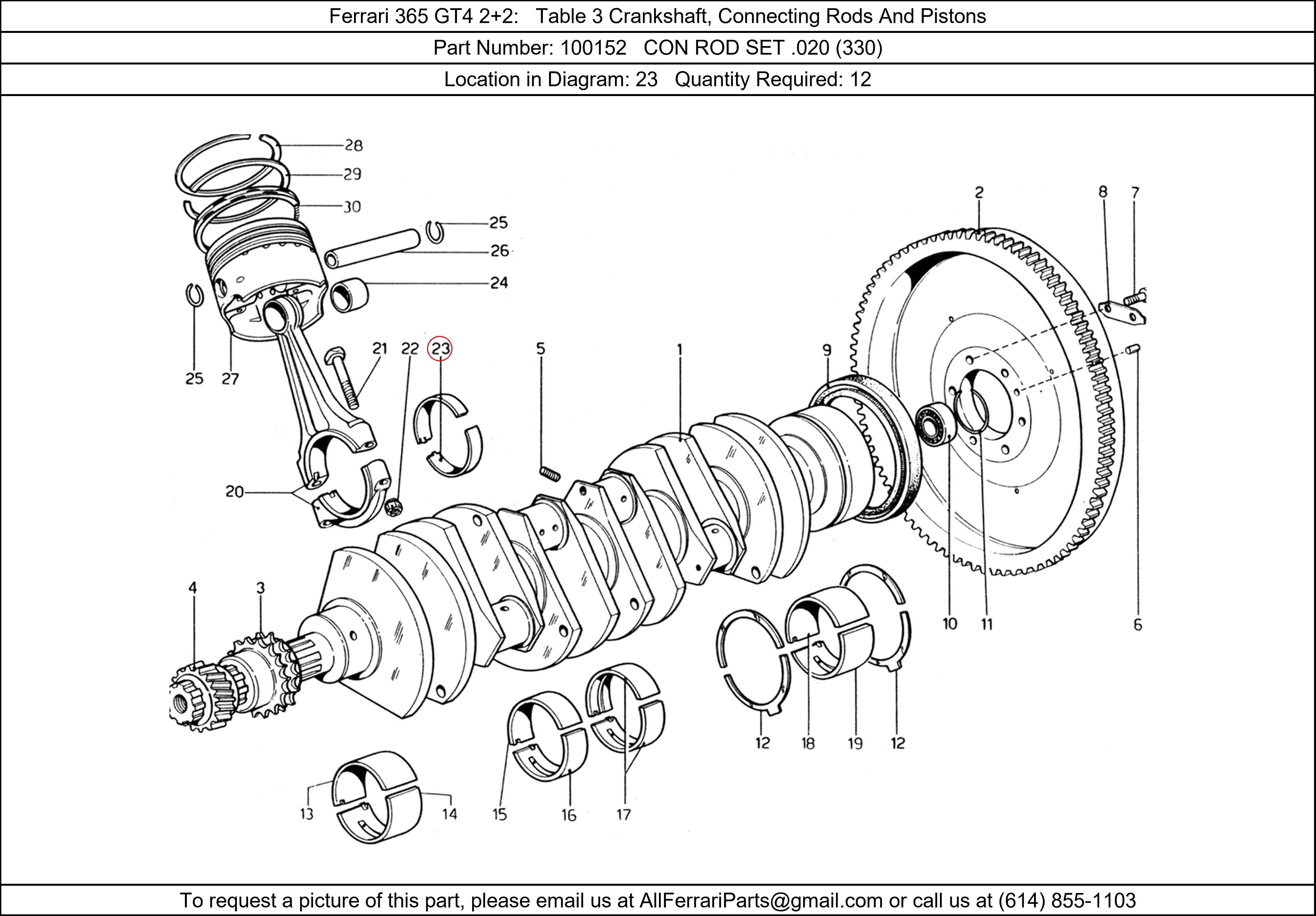 Ferrari Part 100152