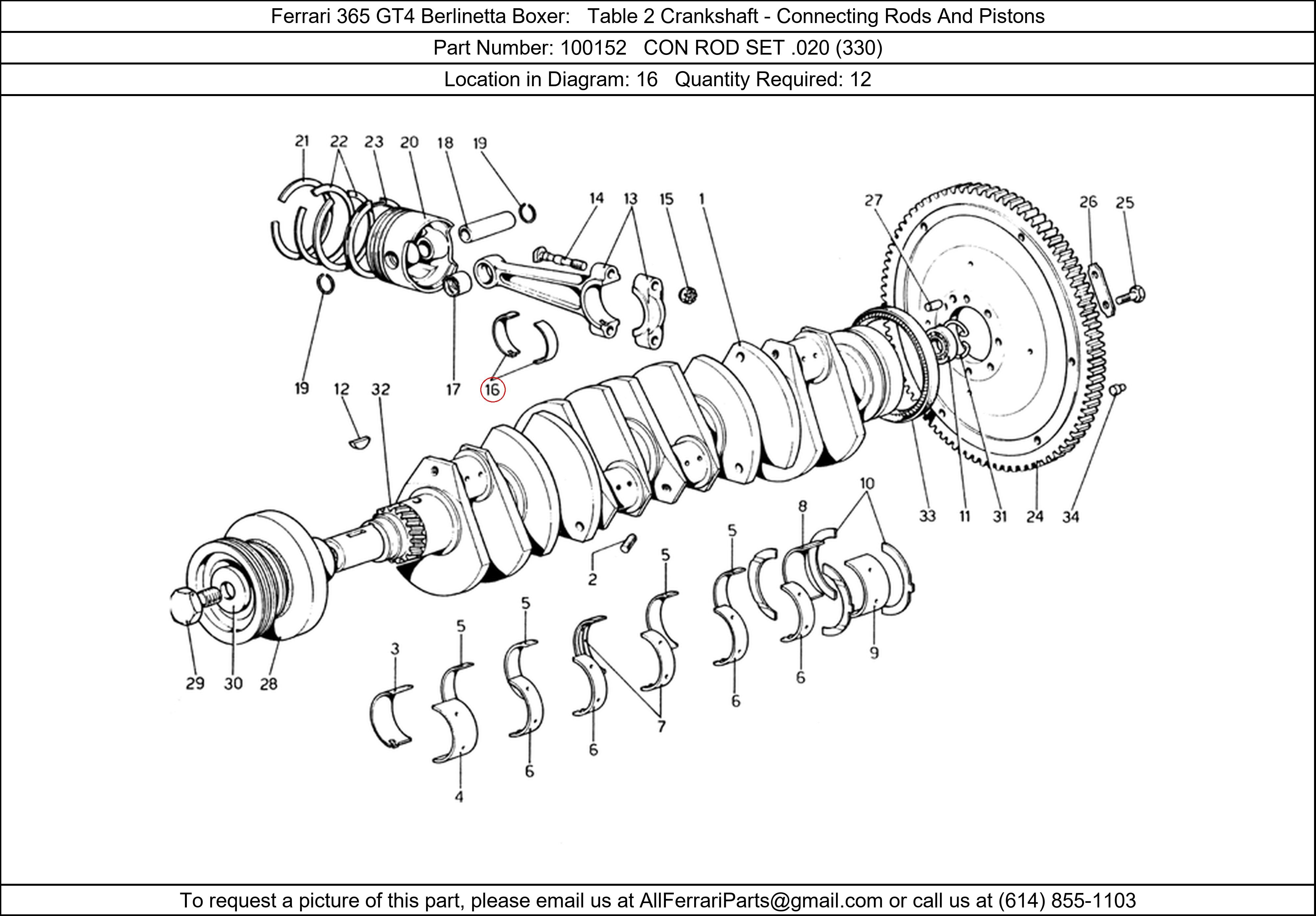 Ferrari Part 100152