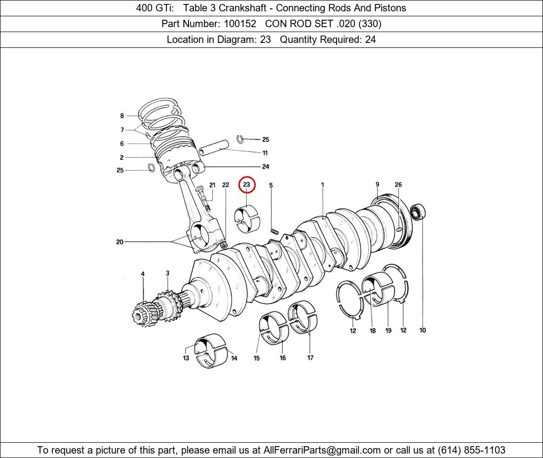 Ferrari Part 100152