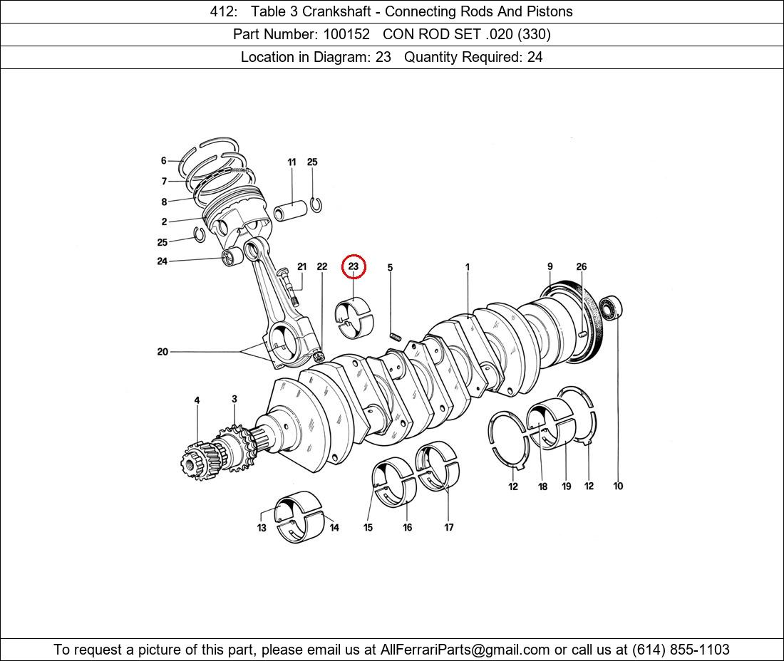 Ferrari Part 100152