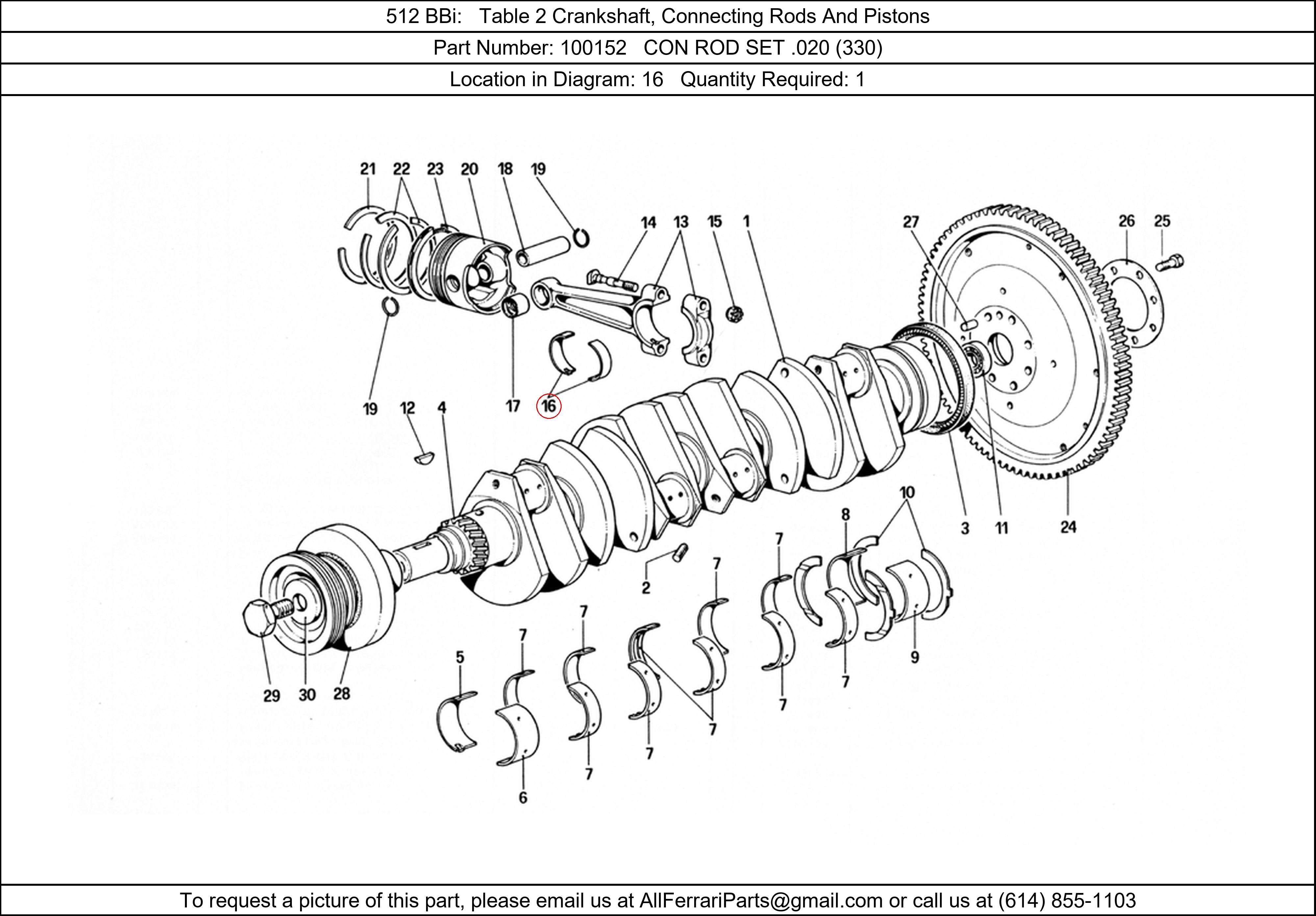 Ferrari Part 100152