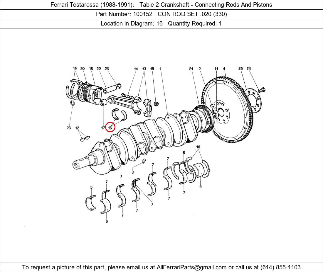 Ferrari Part 100152