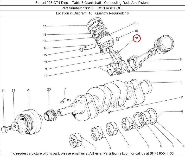 Ferrari Part 100156