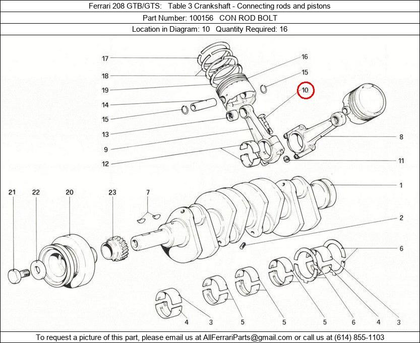 Ferrari Part 100156