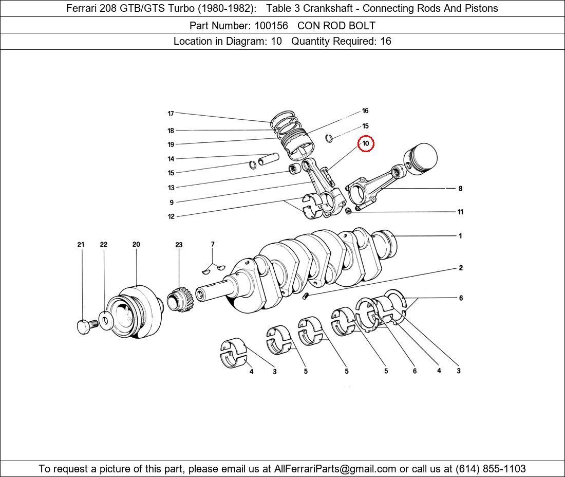 Ferrari Part 100156