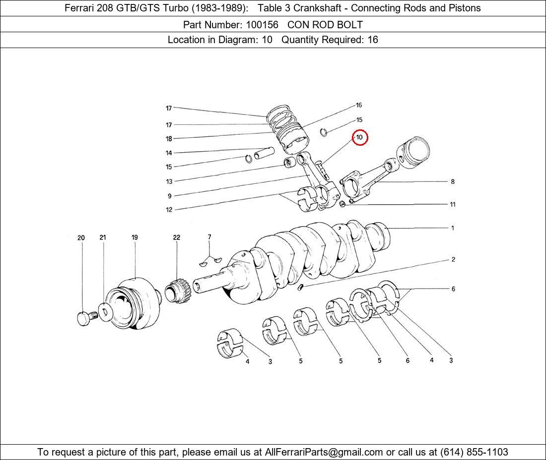 Ferrari Part 100156