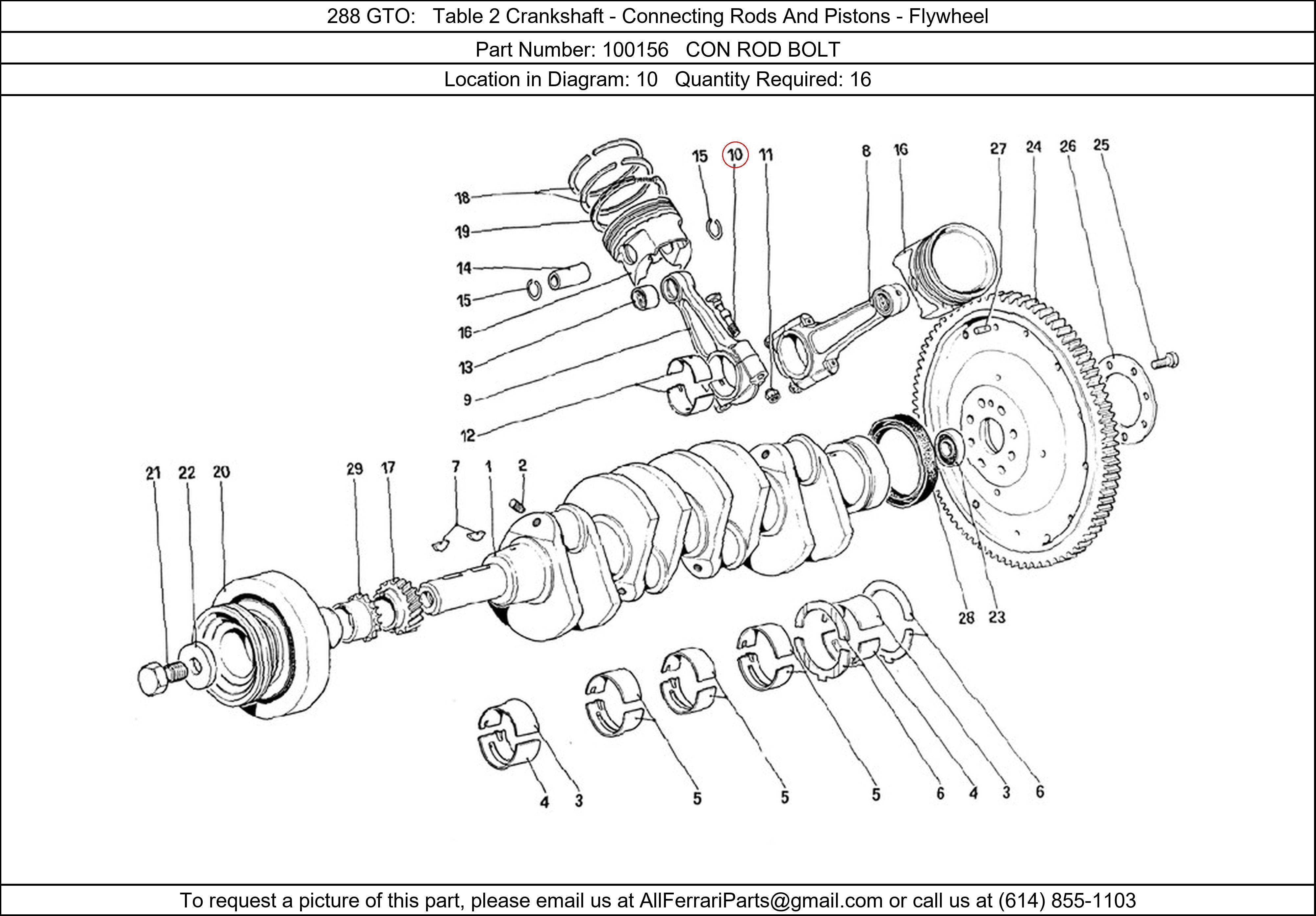 Ferrari Part 100156