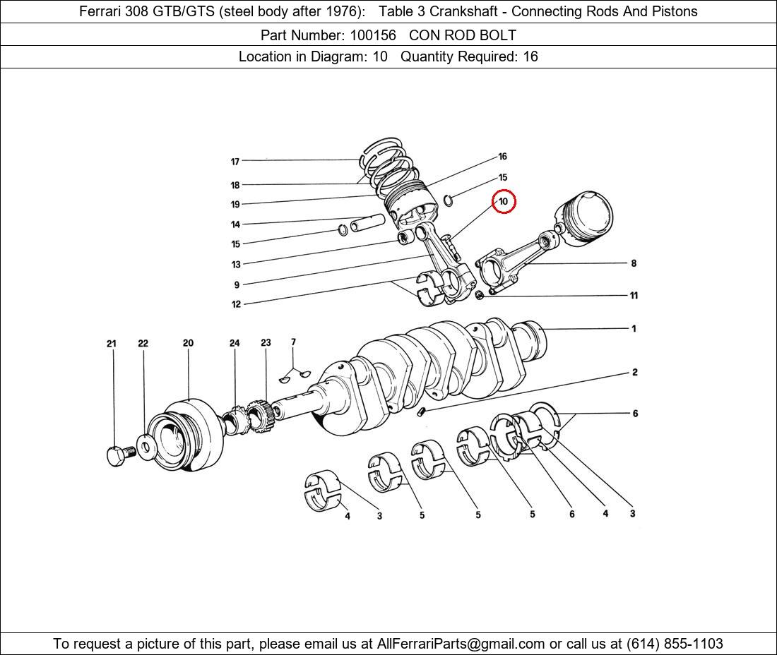 Ferrari Part 100156