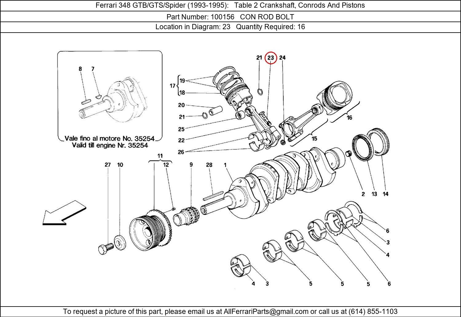 Ferrari Part 100156