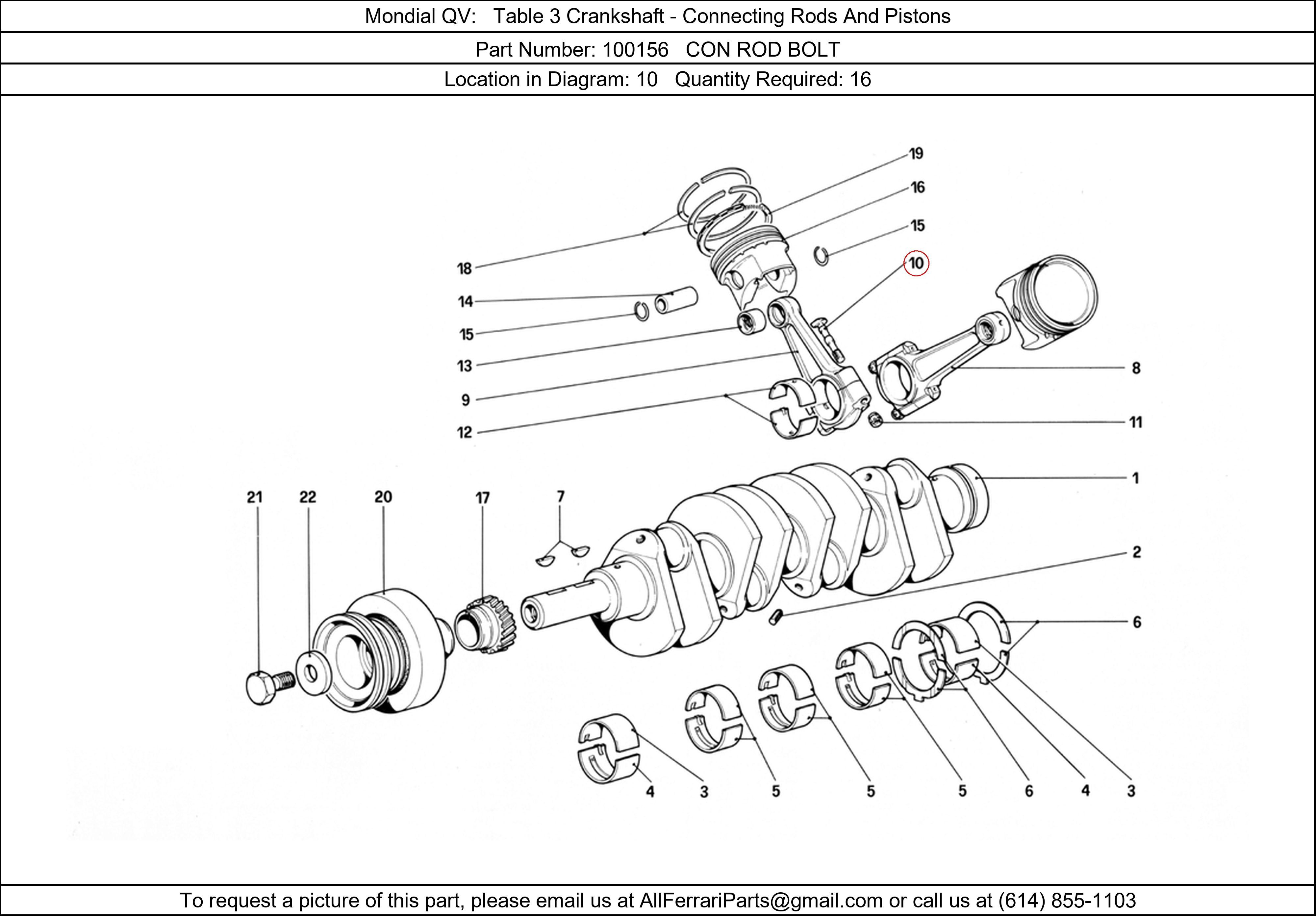 Ferrari Part 100156