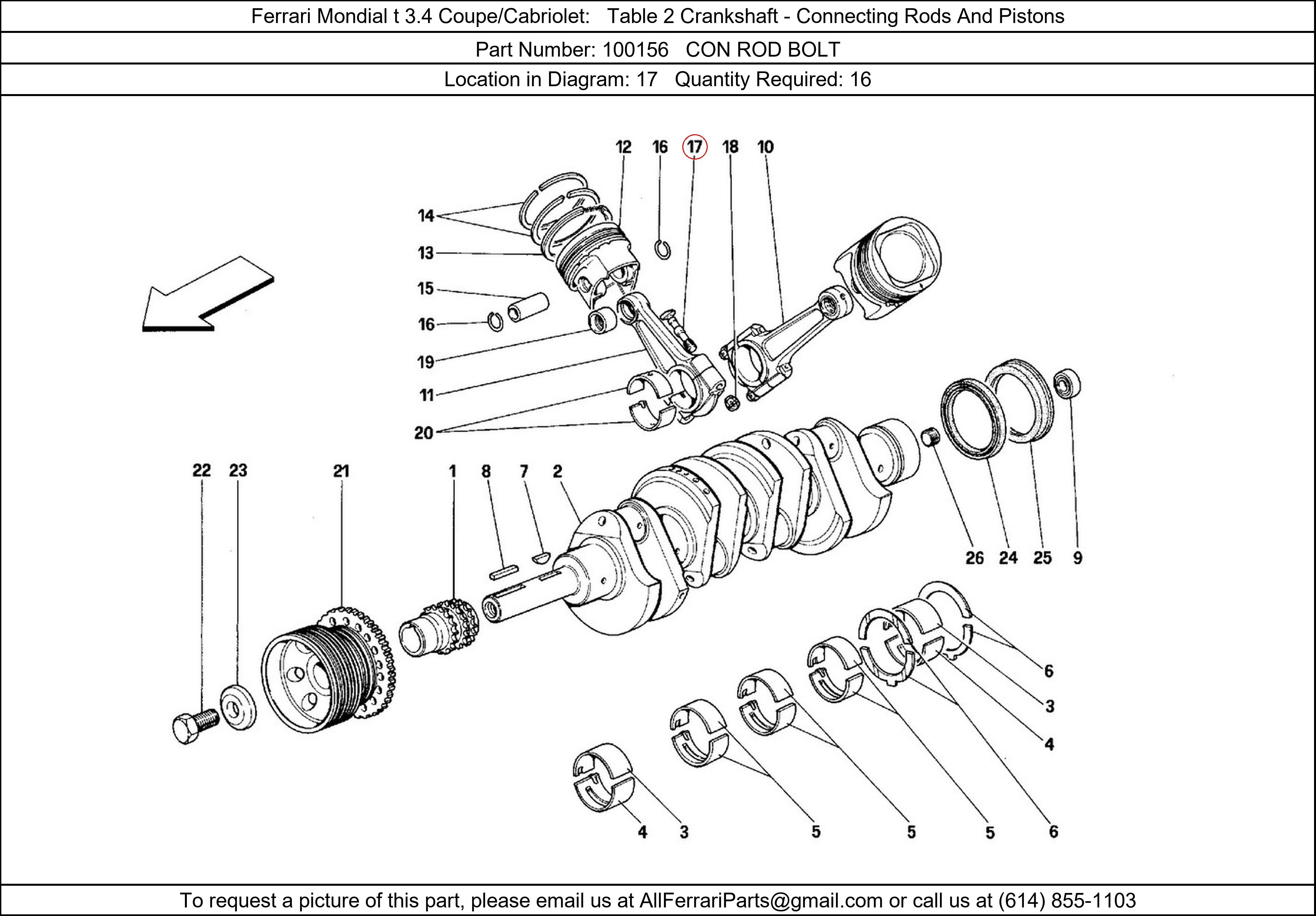 Ferrari Part 100156