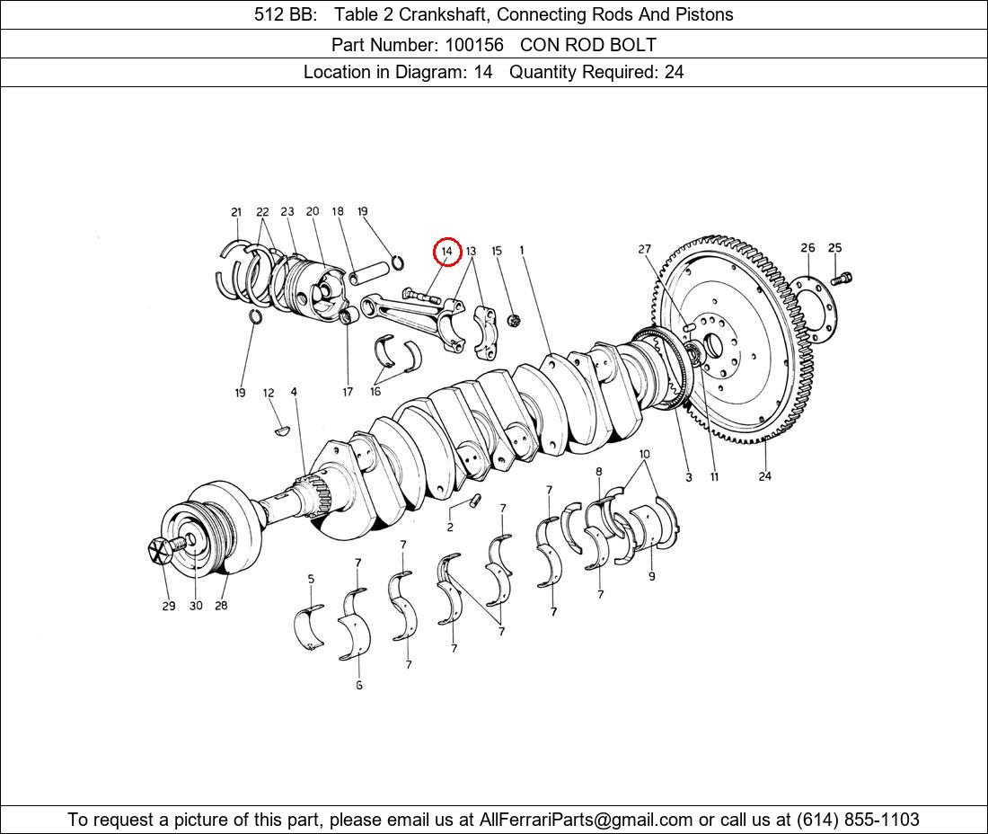 Ferrari Part 100156