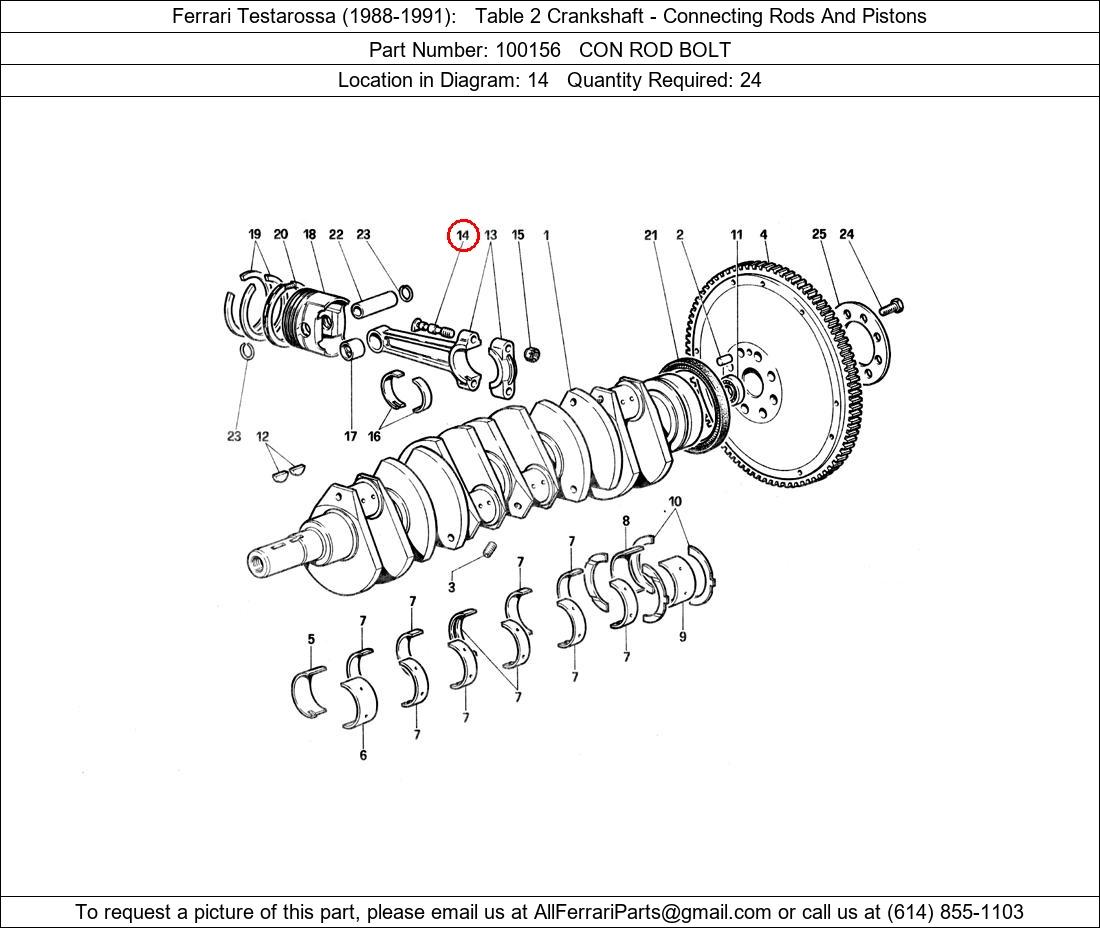 Ferrari Part 100156