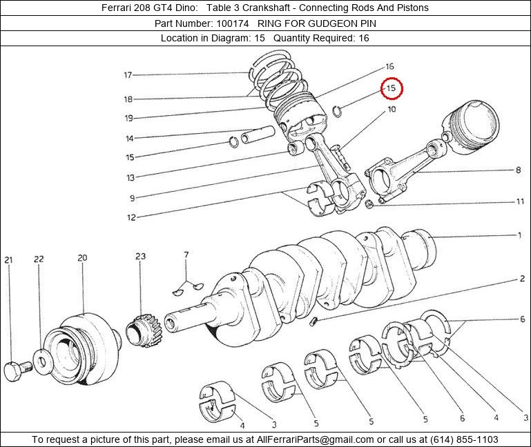 Ferrari Part 100174