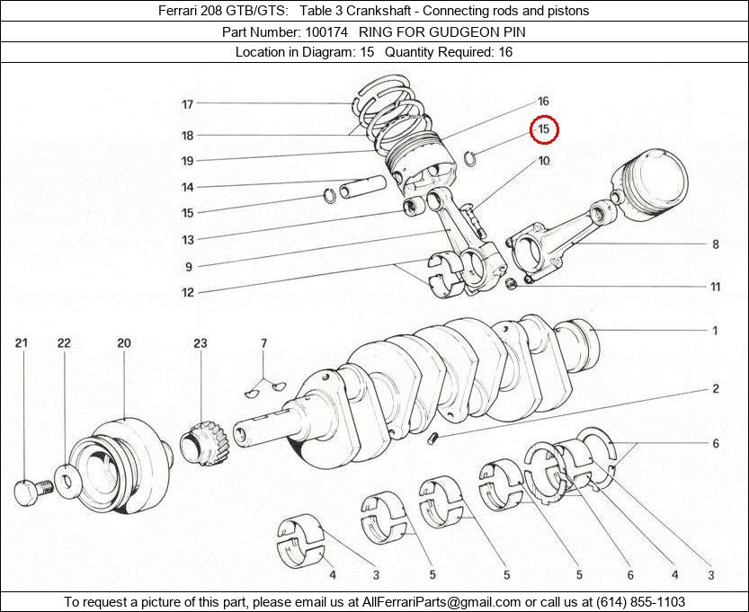 Ferrari Part 100174