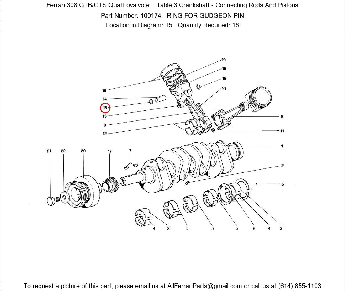 Ferrari Part 100174