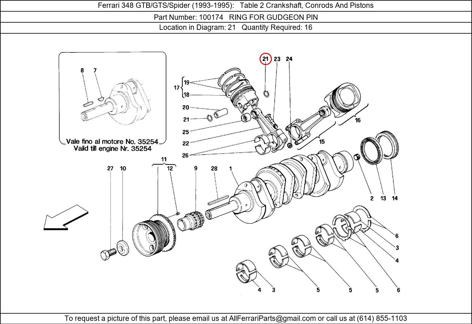 Ferrari Part 100174