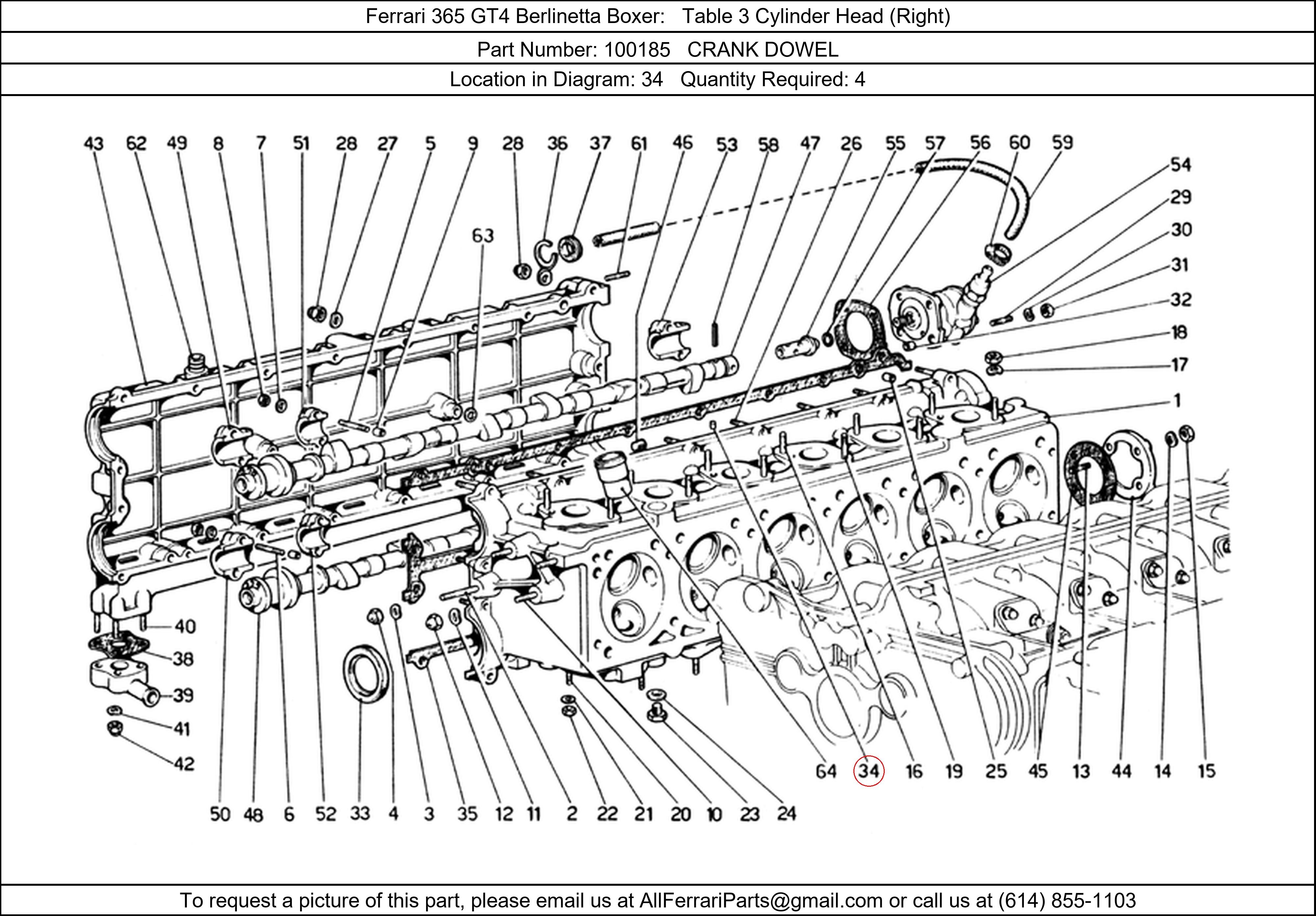 Ferrari Part 100185