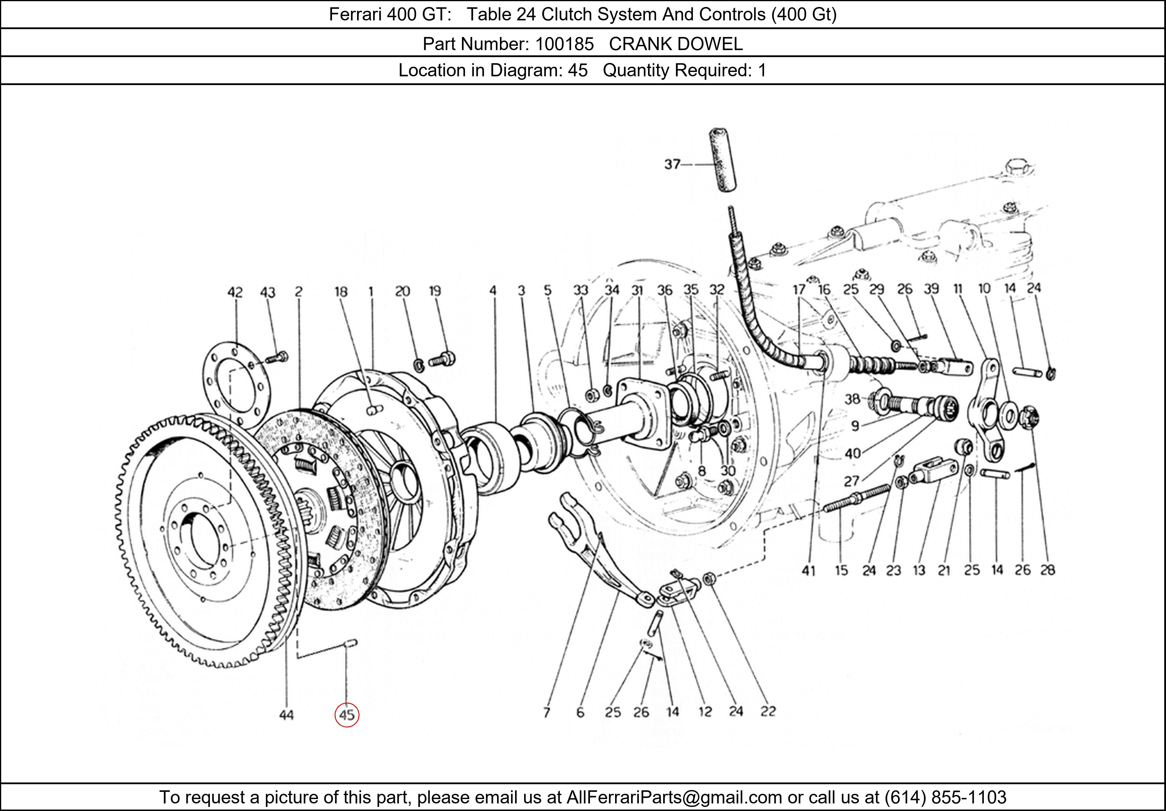 Ferrari Part 100185