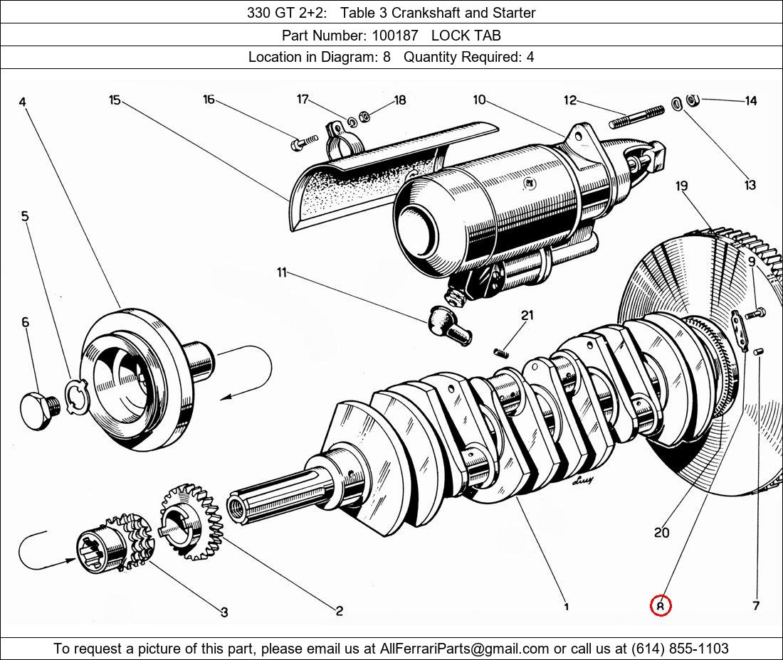 Ferrari Part 100187