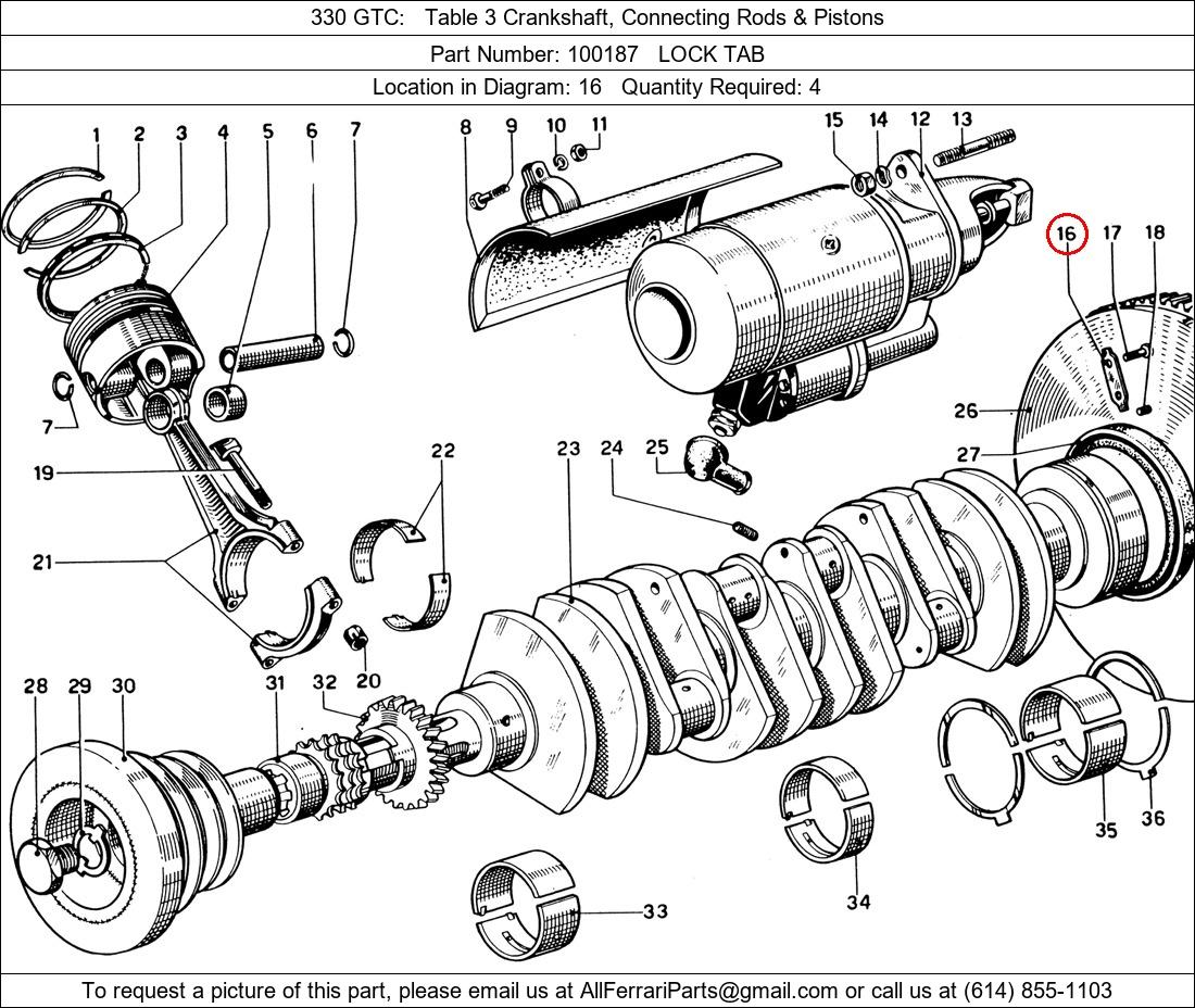 Ferrari Part 100187