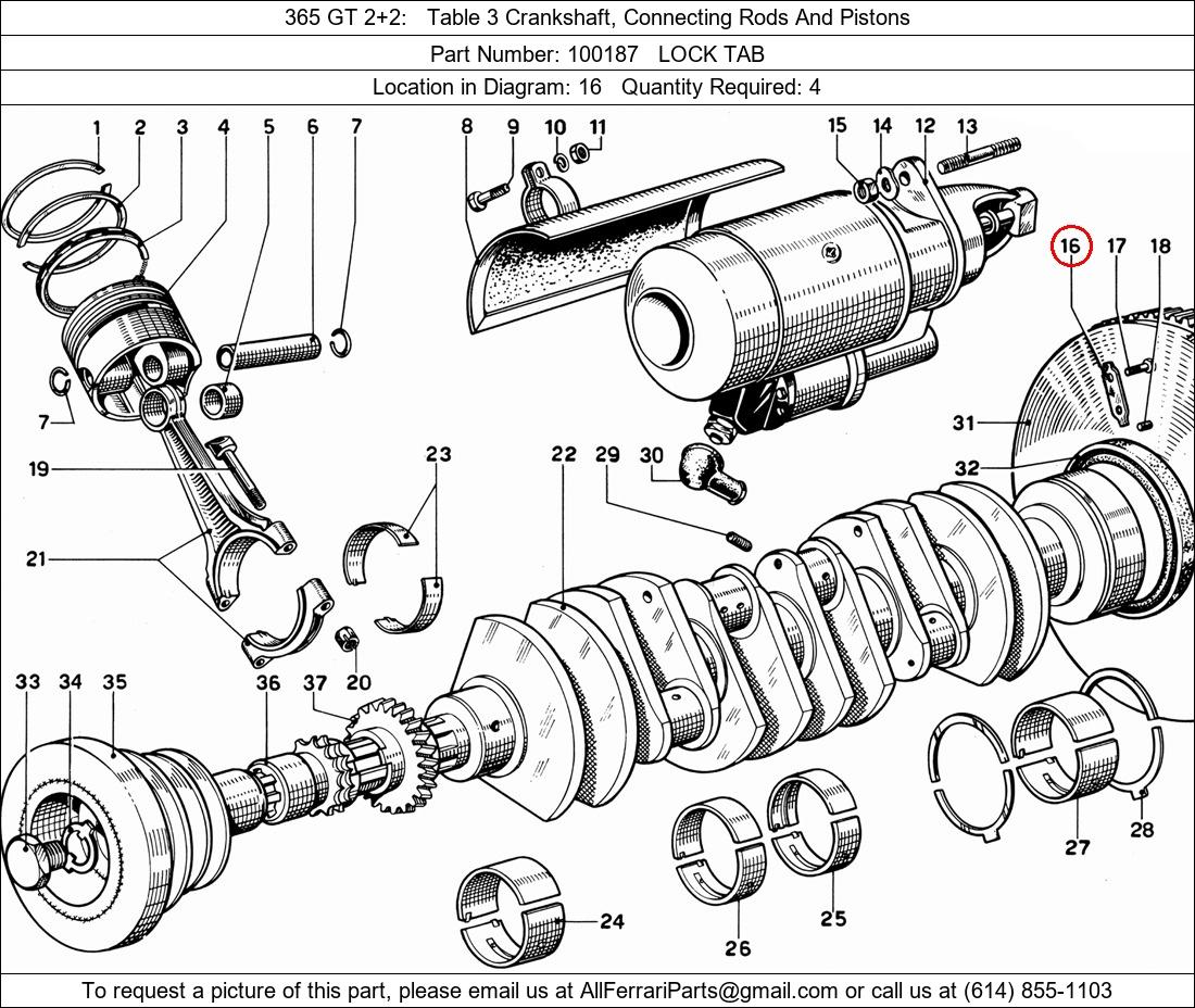 Ferrari Part 100187