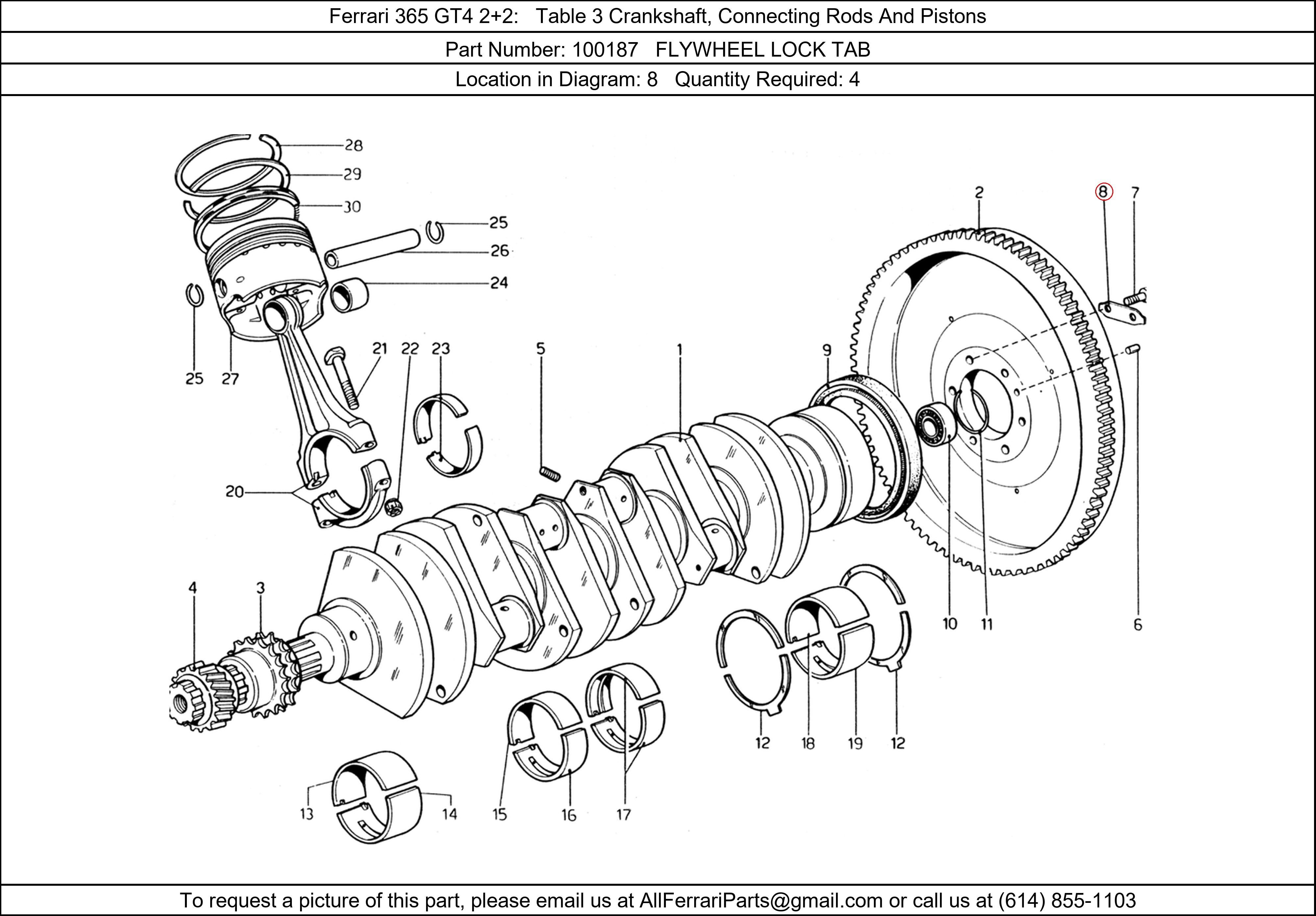 Ferrari Part 100187