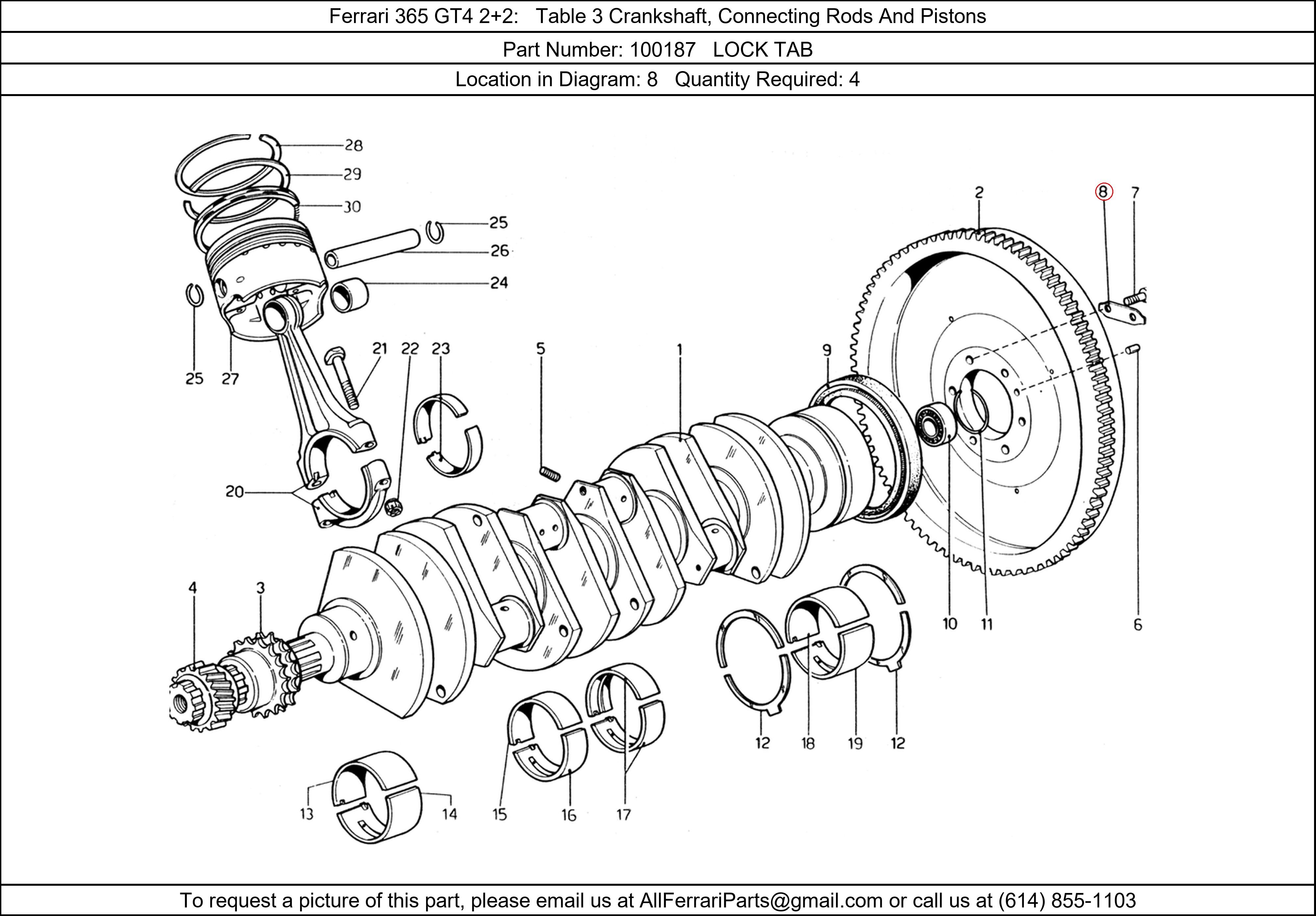 Ferrari Part 100187