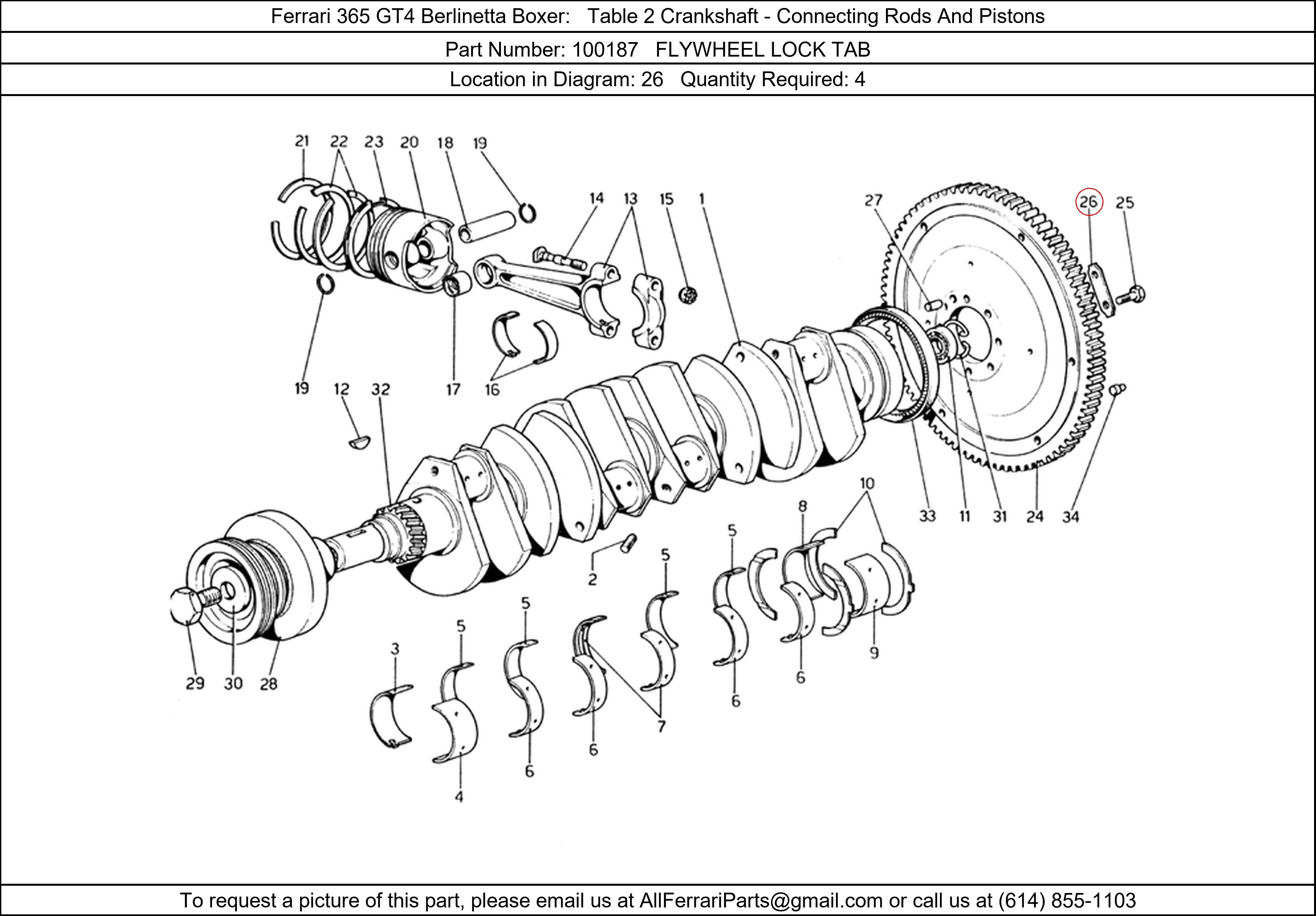 Ferrari Part 100187