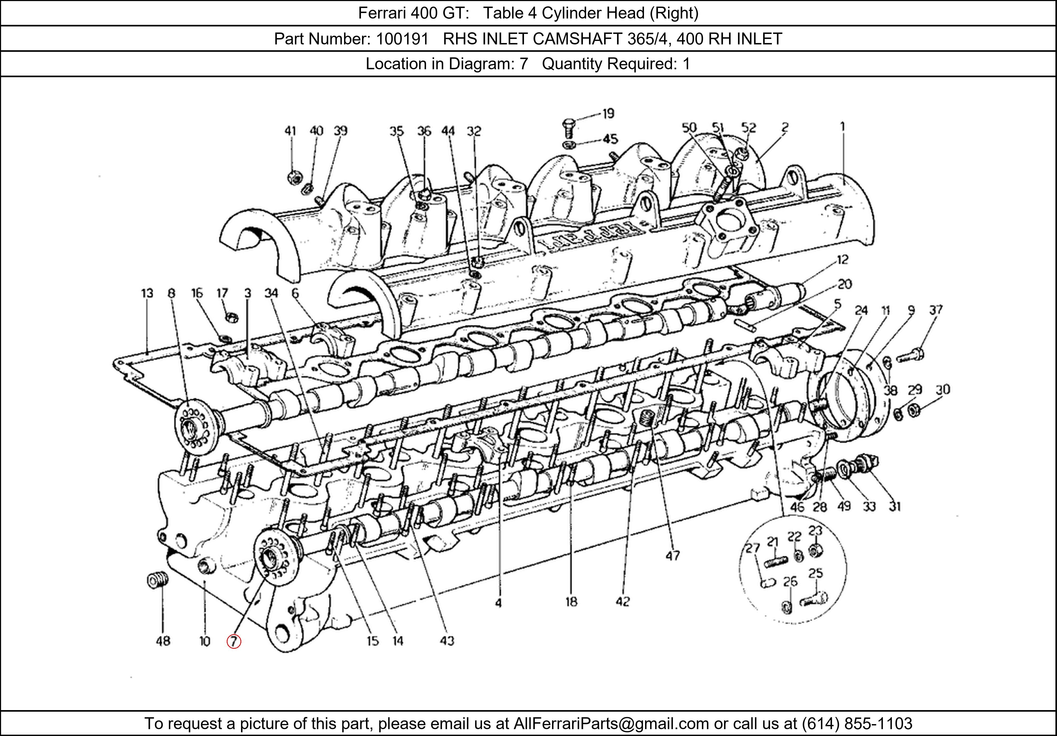 Ferrari Part 100191