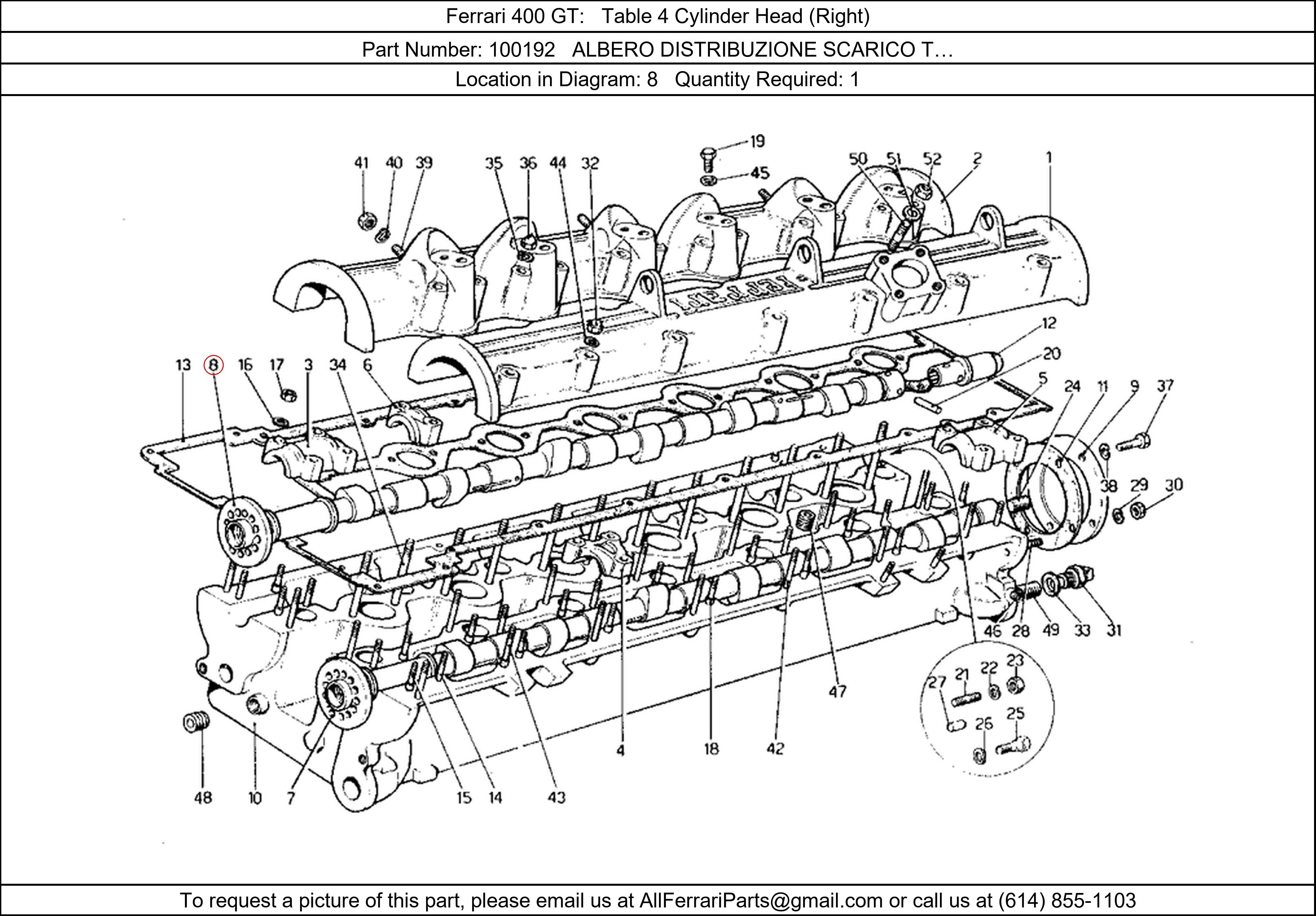 Ferrari Part 100192